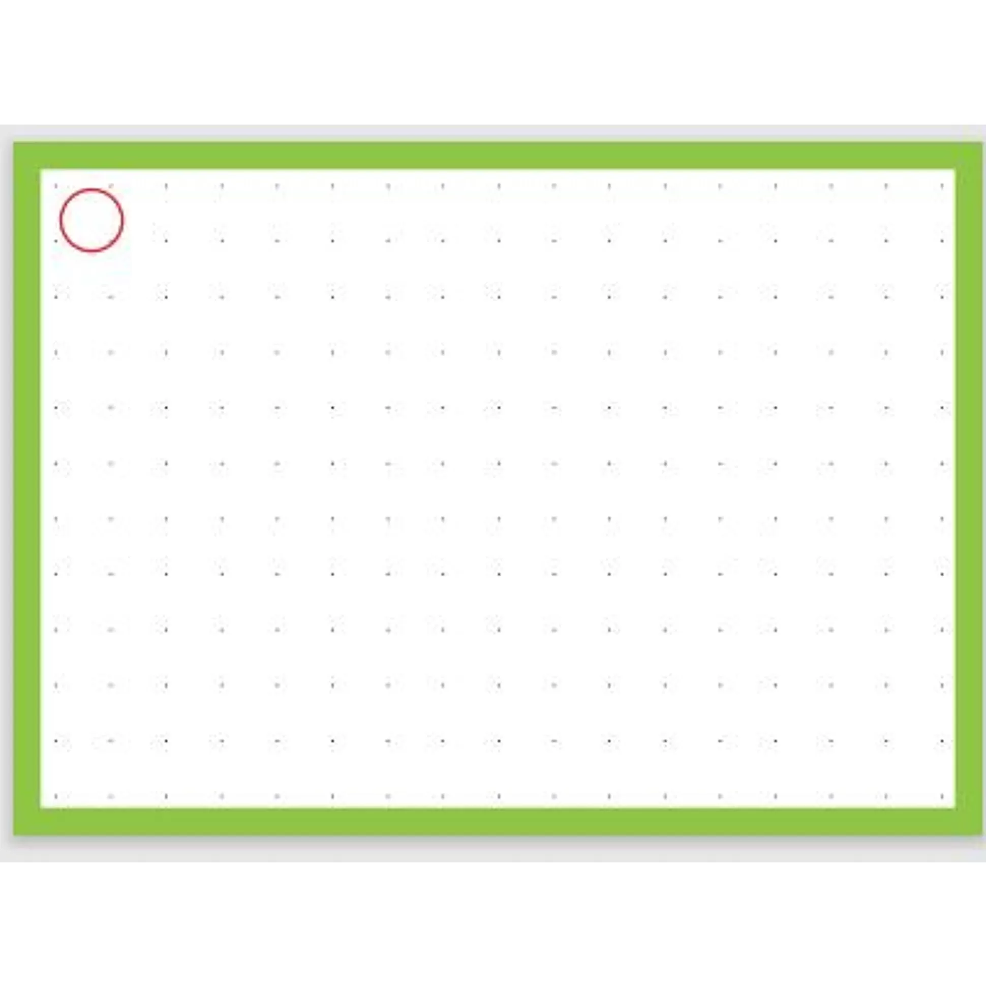 * Klasseren-Flashcards A7 + Clipring 10,5X7,4Cm Lichtgroen 50 Stuks