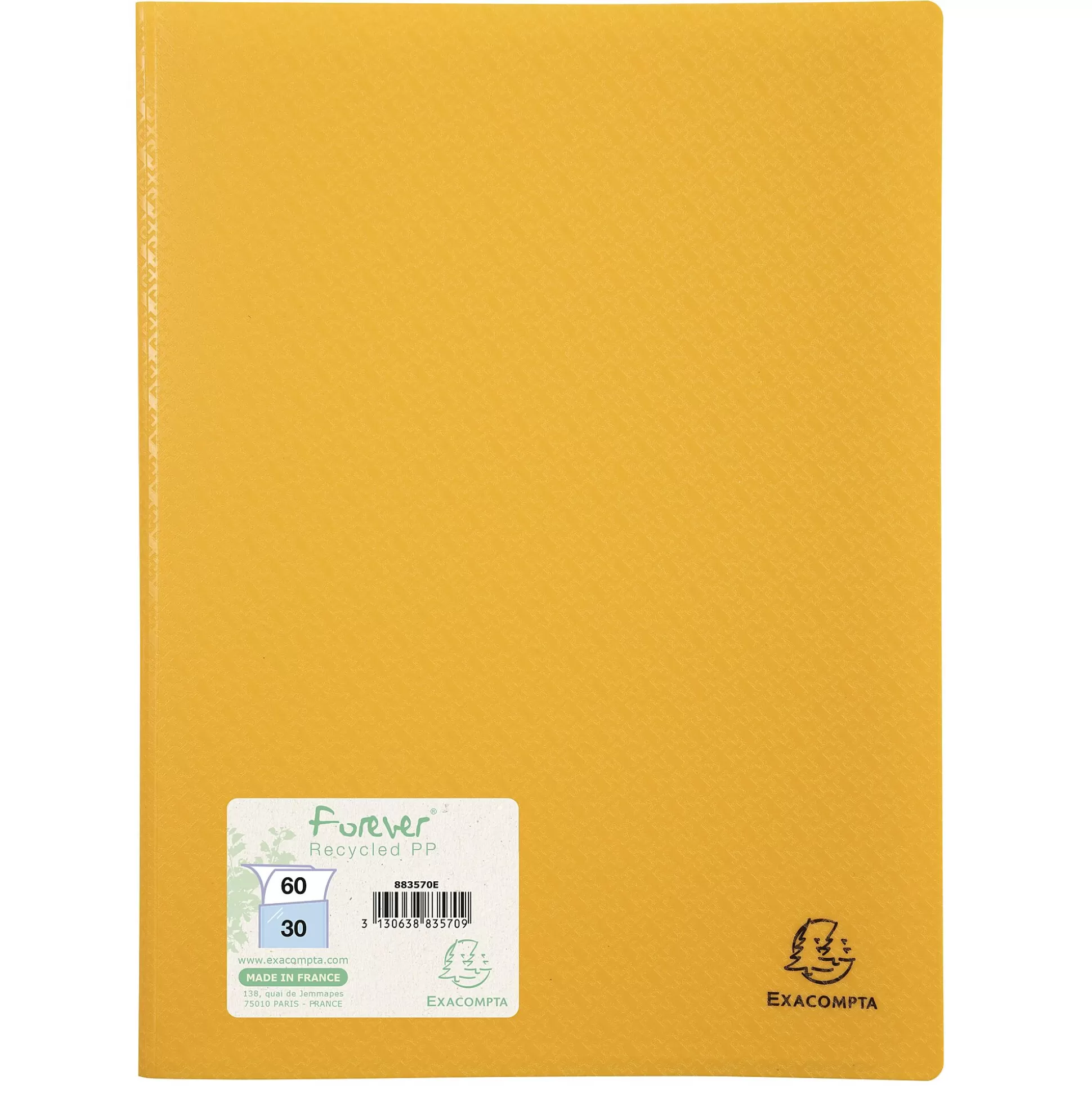 EXACOMPTA Klasseren-Forever Showalbum Pp A4 30 Tassen 60 Zichten 1 Van 4 Kleuren