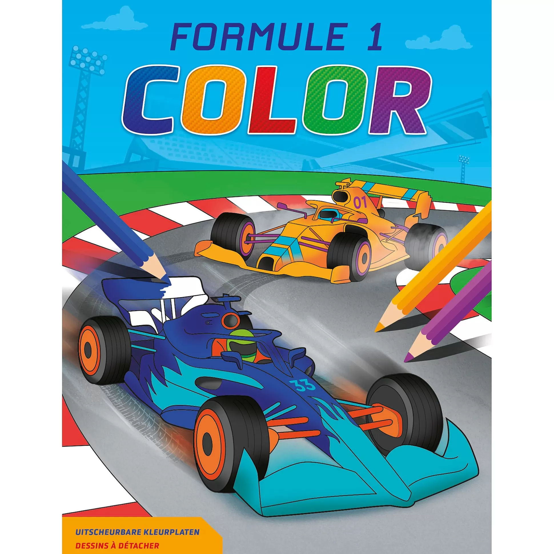 * Kleurboeken-Formule 1 Color