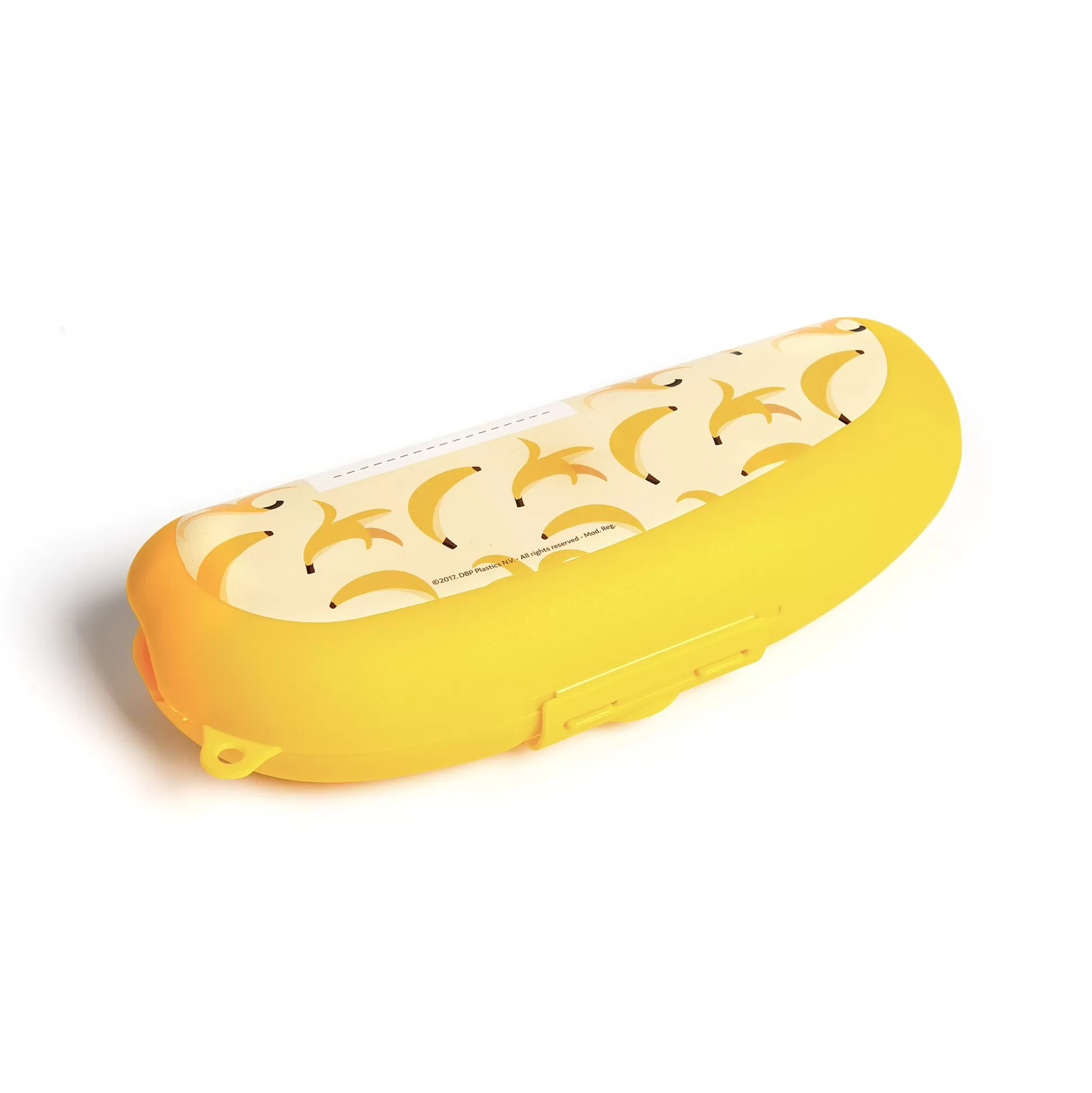 AMUSE Brooddozen & Snackdoosjes-Fruitdoos Banaan Geel 22,3X5X9Cm