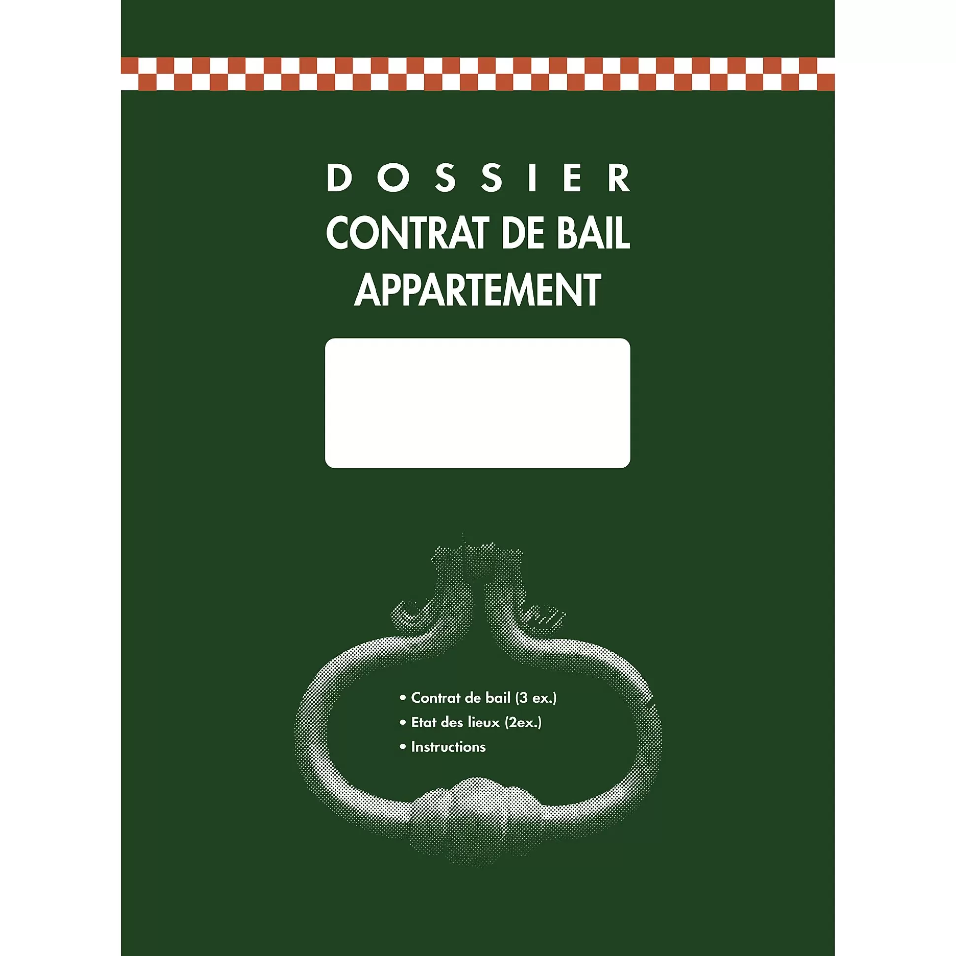 EXACOMPTA Speciaal Papier & Schrijfboeken-Huurovereenkomst Appartement Fr 3 Exemplaren