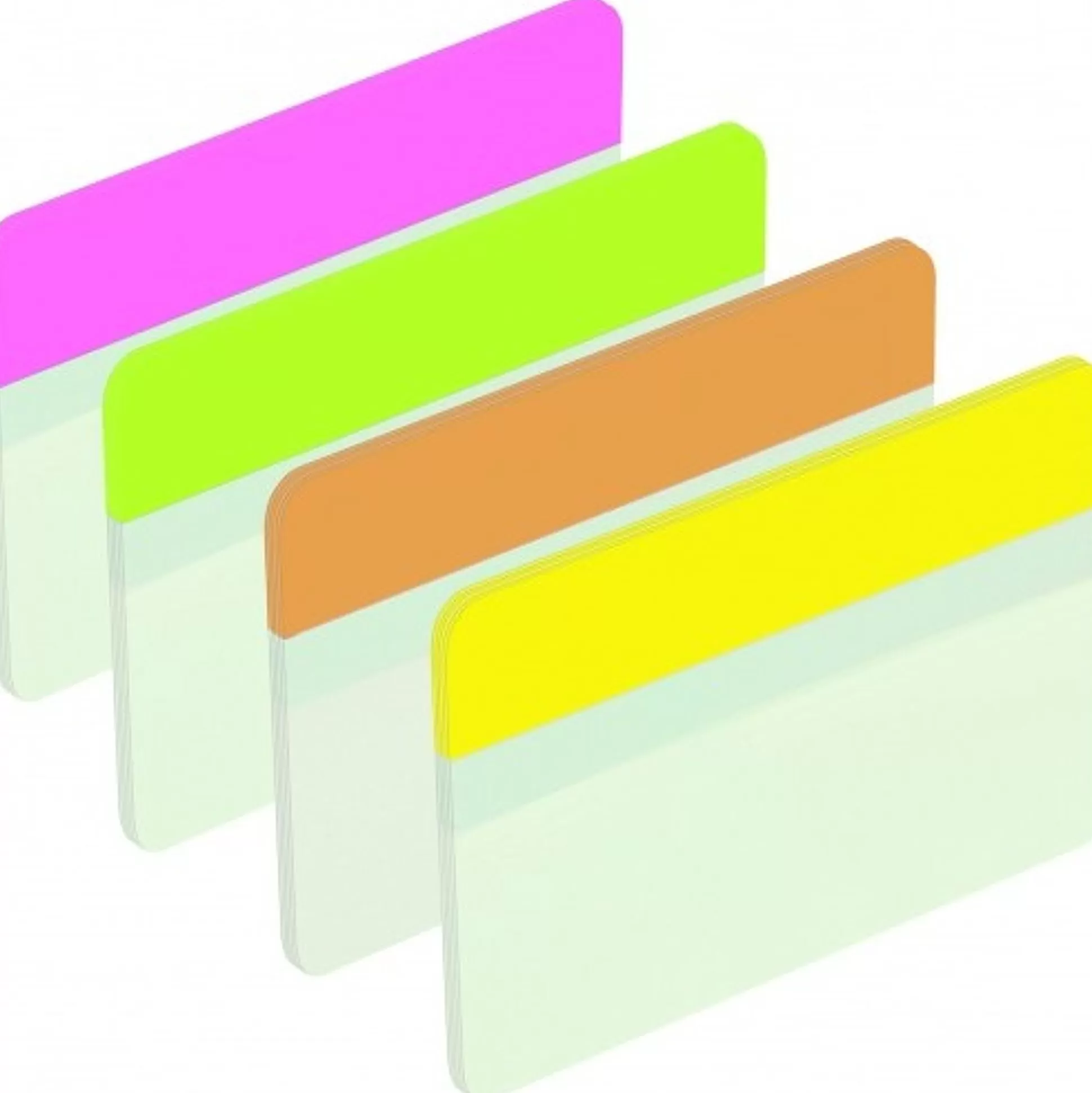 POST-IT Klasseren-Index Strong 38X51Mm Roze/Groen/Oranje/Geel 6 Tabs/Kleur.