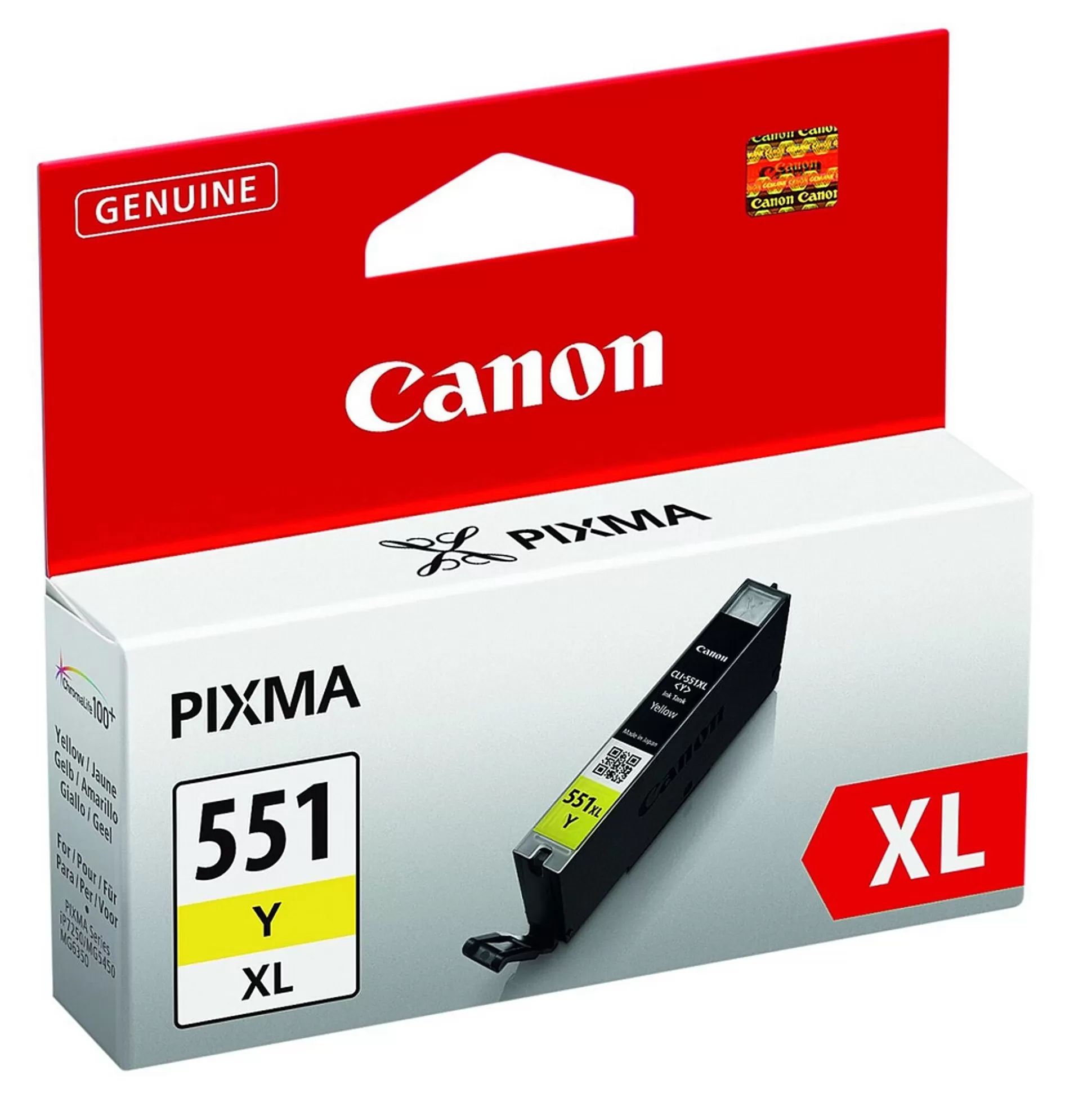 CANON Inktpatronen-Inktcartridge Geel Cli-551Xl