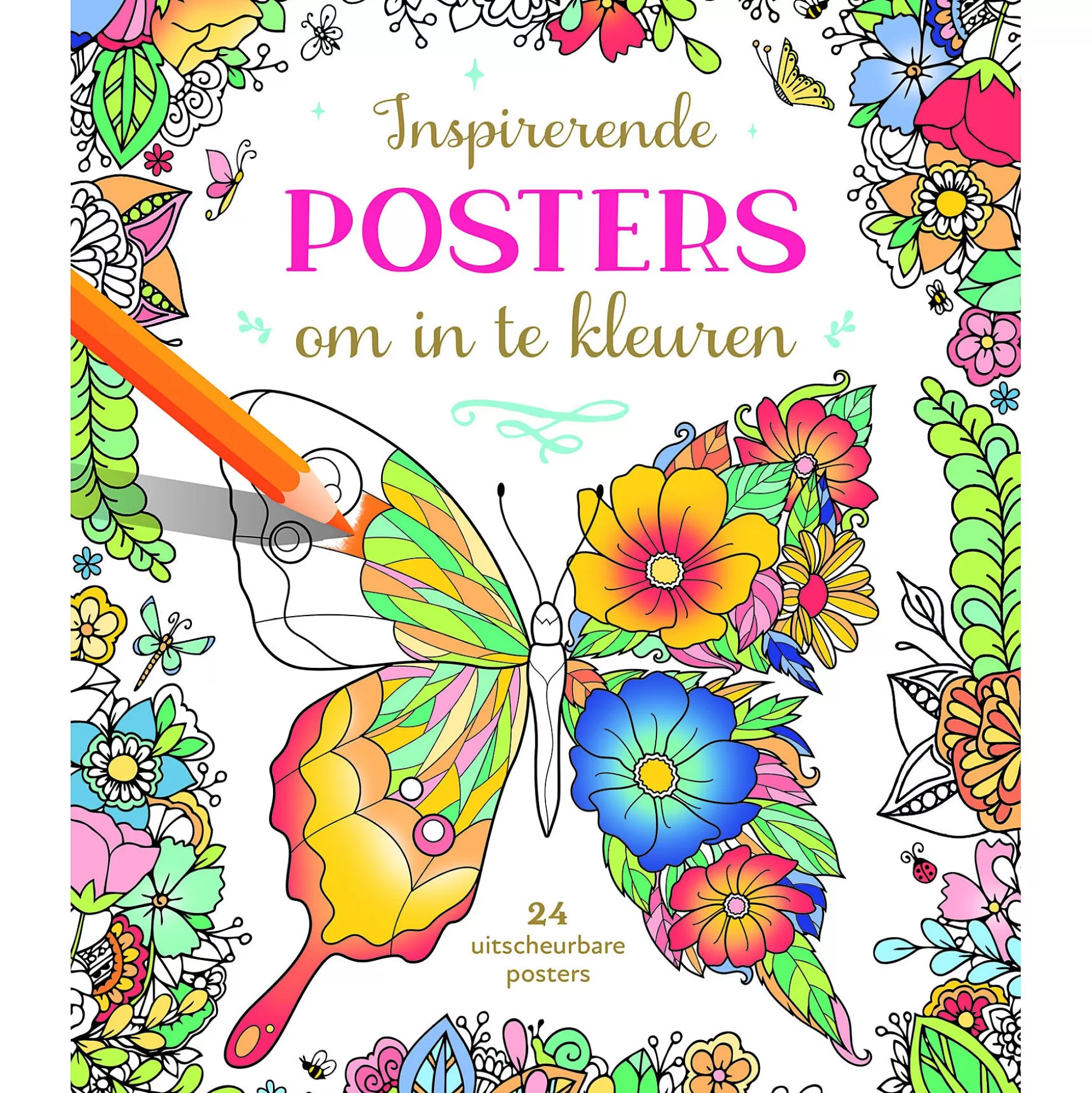 * Kleurboeken-Inspirerende Posters Om In Te Kleuren