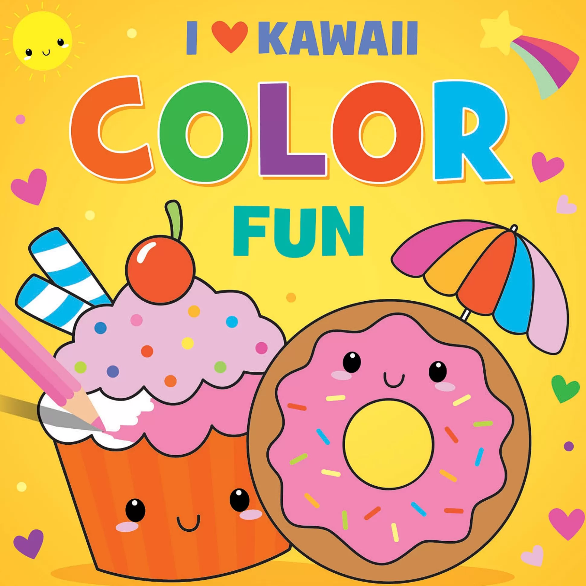* Kleurboeken-Kleurboek I Love Kawaii Color Fun