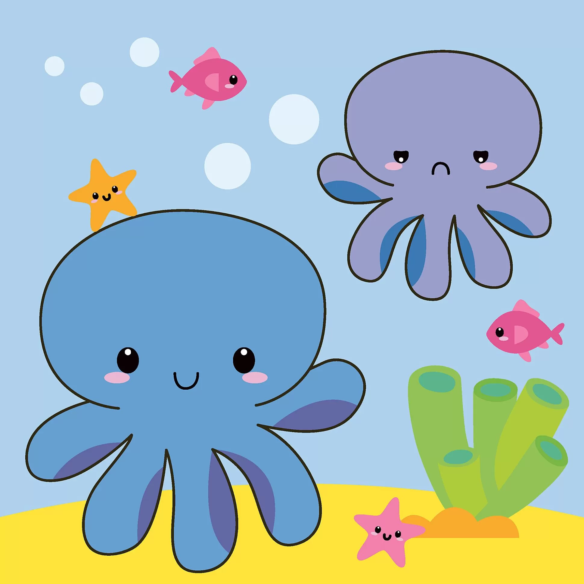 * Kleurboeken-Kleurboek I Love Kawaii Color Fun