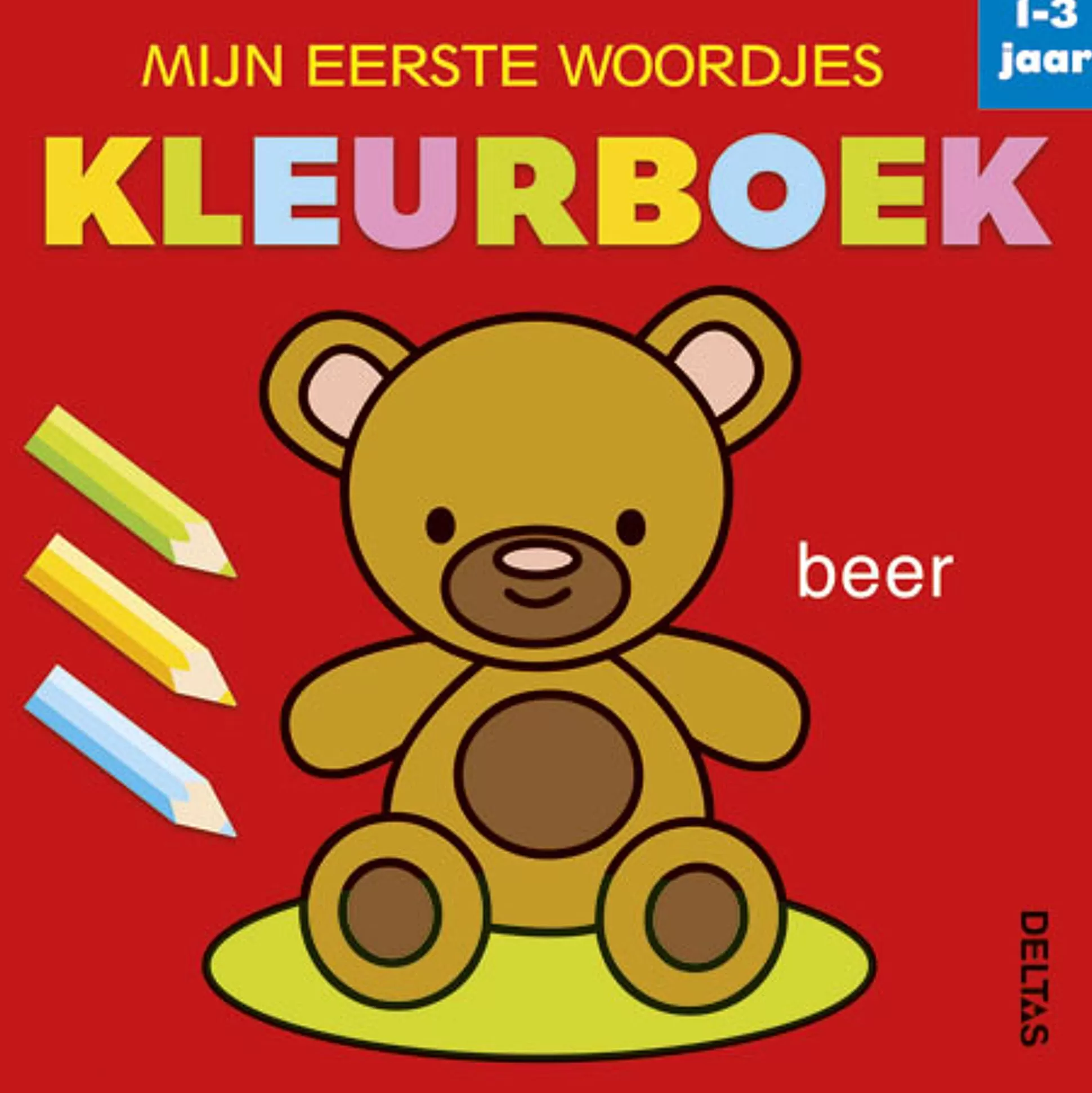 * Kleurboeken-Kleurboek Mijn Eerste Woordjes