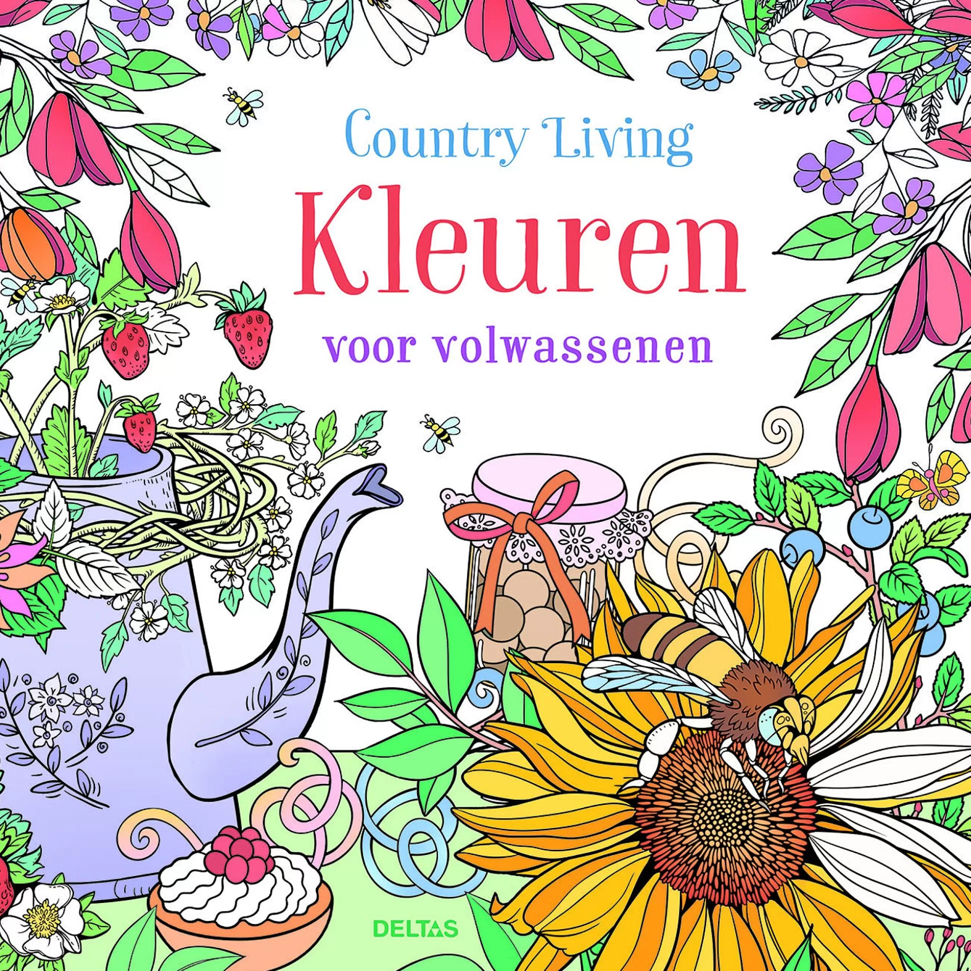 * Kleurboeken-Kleuren Voor Volwassenen - Country Living