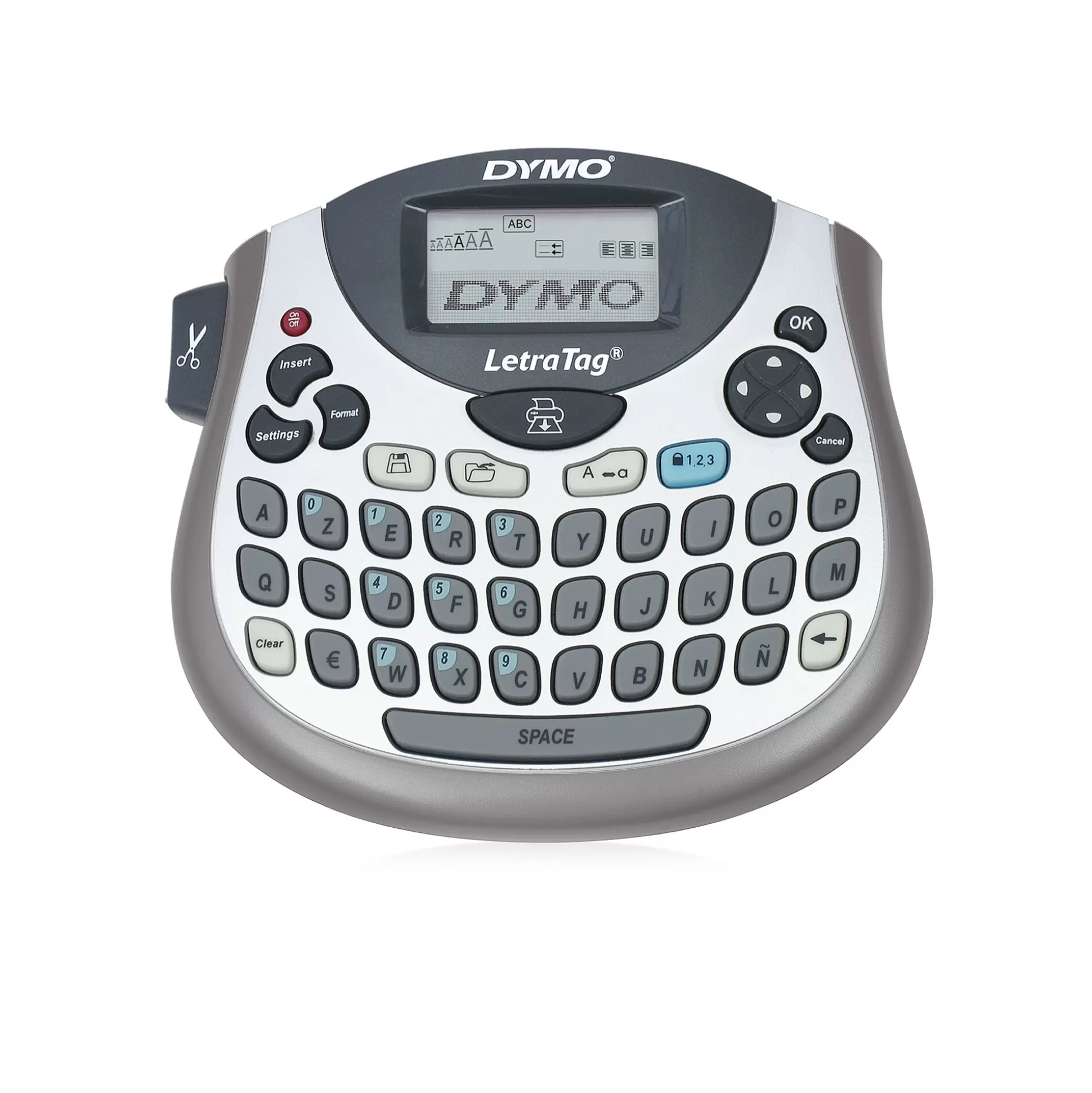 DYMO Labelen & Stempelen-Letratag Lt-100T Labelprinter Nieuwe Versie + Tape Lt Wit Papier 12Mm X 4M