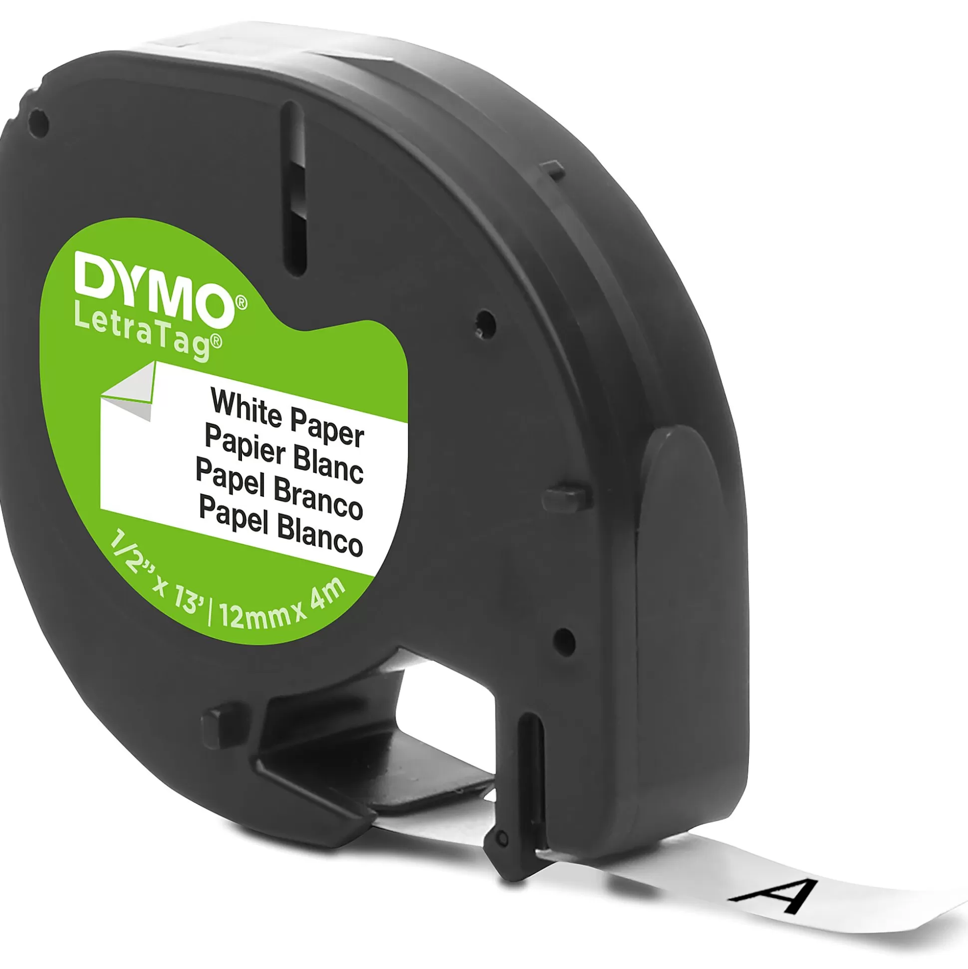 DYMO Labelen & Stempelen-Lt Tape Wit Papier 12Mm X 4M 91200