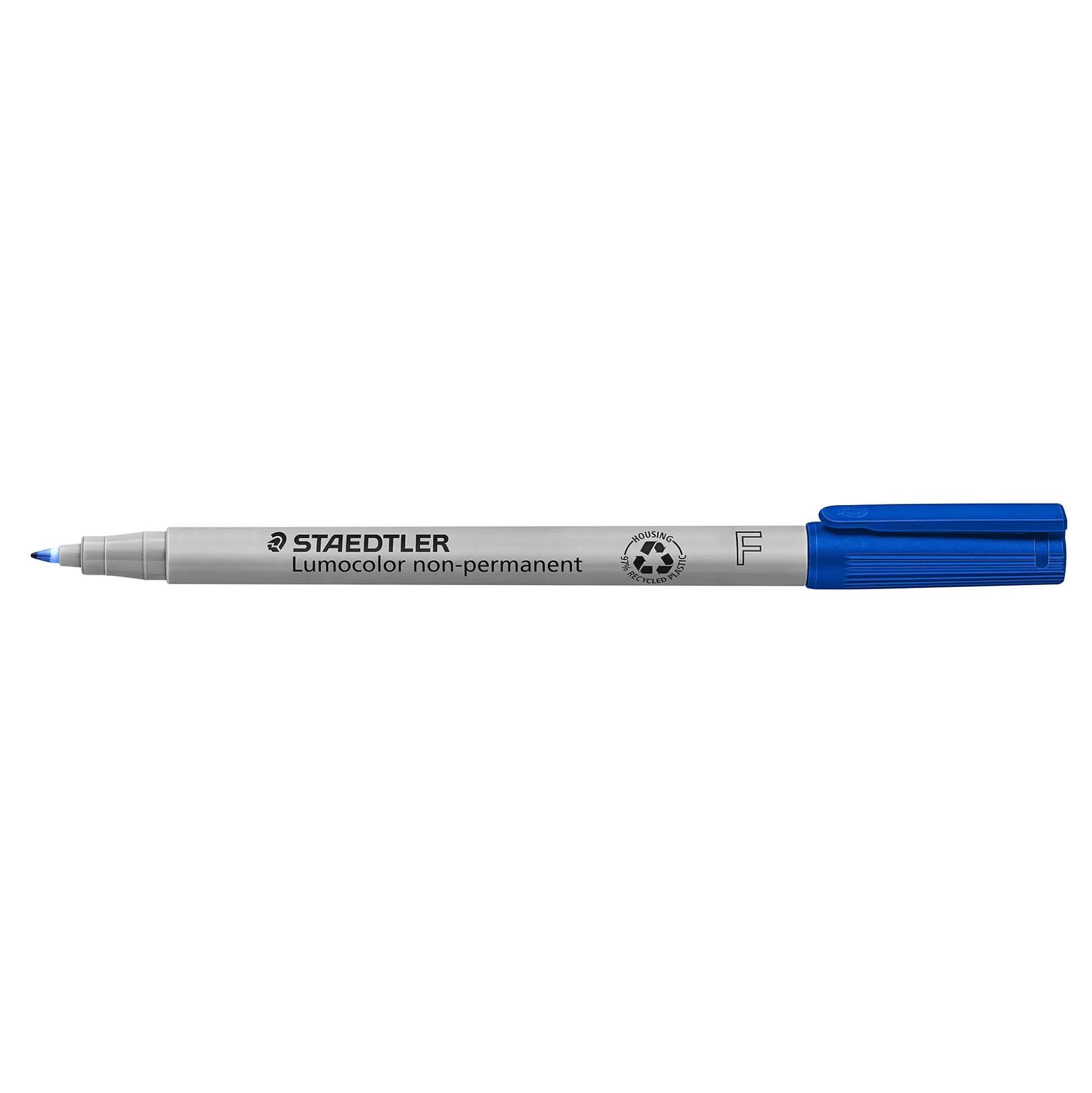 STAEDTLER Stiften-Lumocolor Non-Permanent Fijn Blauw