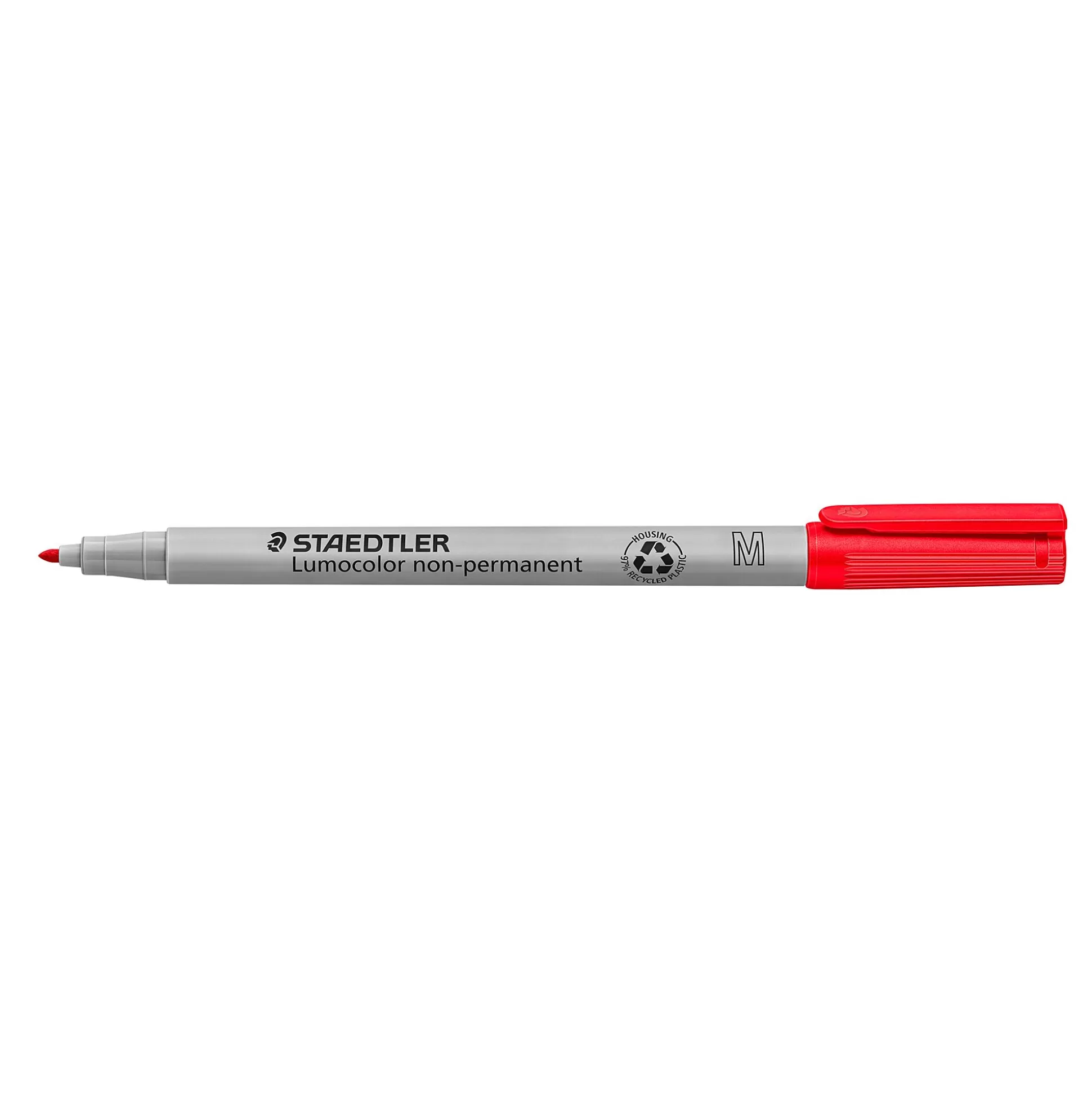 STAEDTLER Stiften-Lumocolor Non-Permanent Medium Rood