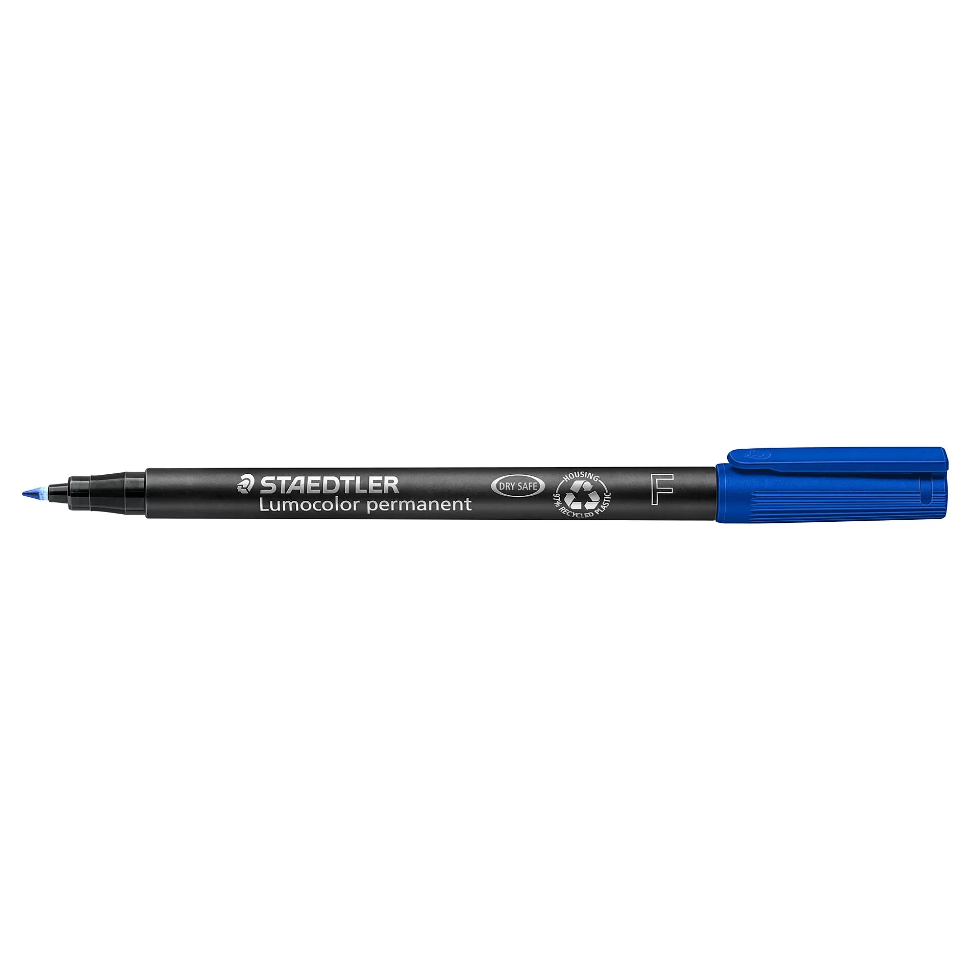 STAEDTLER Stiften-Lumocolor Permanent Fijn Blauw