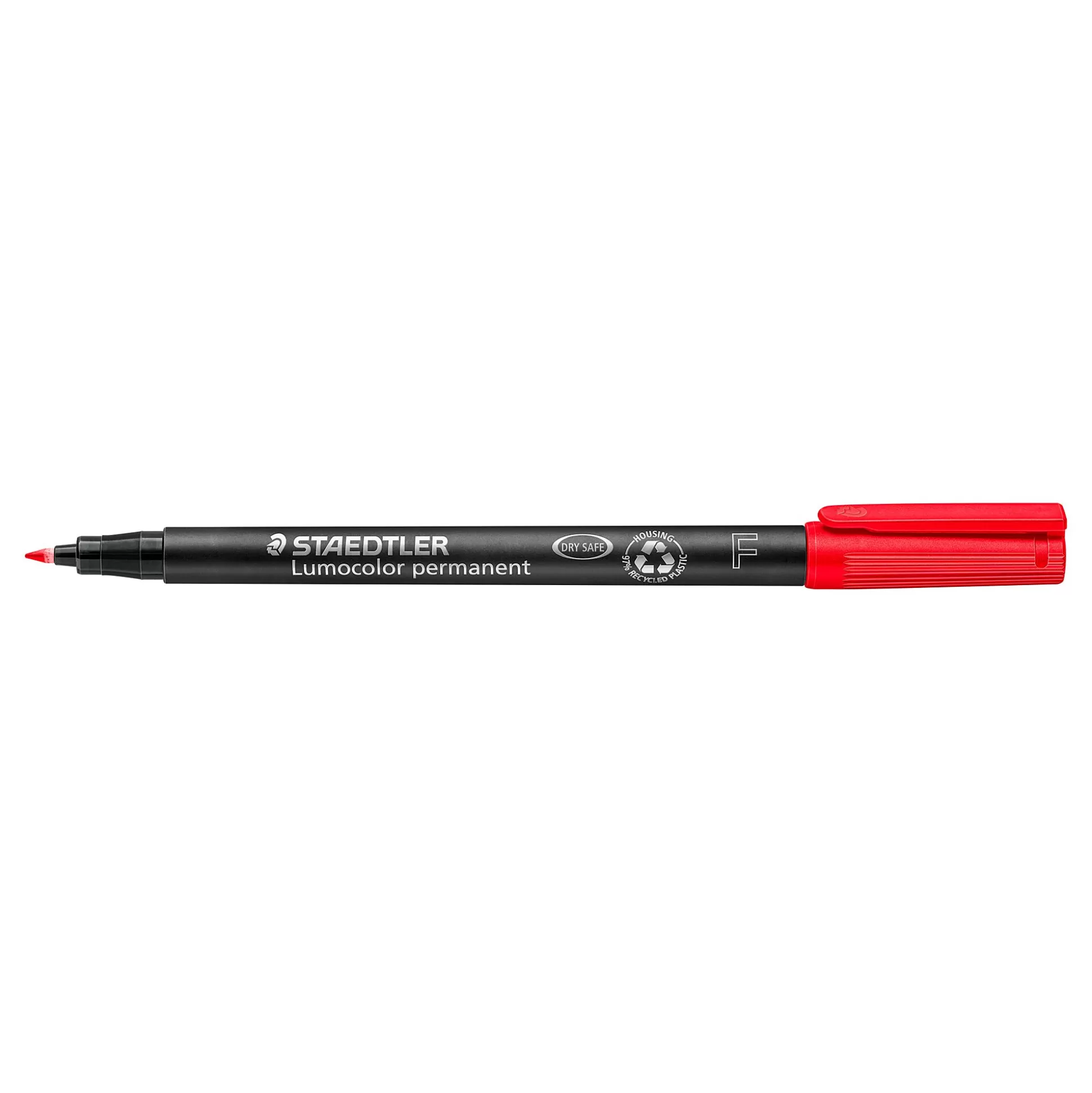 STAEDTLER Stiften-Lumocolor Permanent Fijn Rood