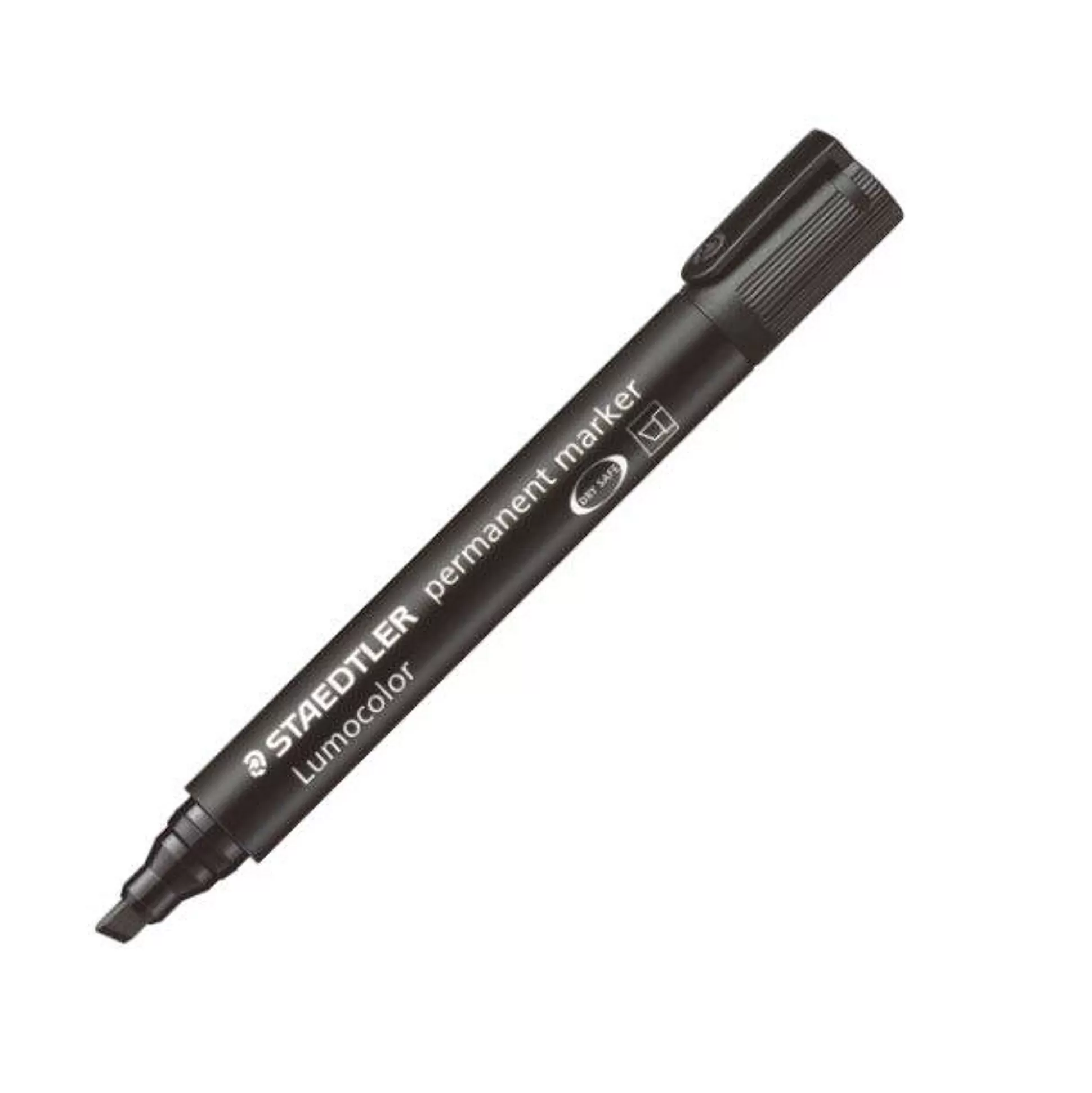 STAEDTLER Stiften-Lumocolor Permanent Marker Beitelpunt Zwart