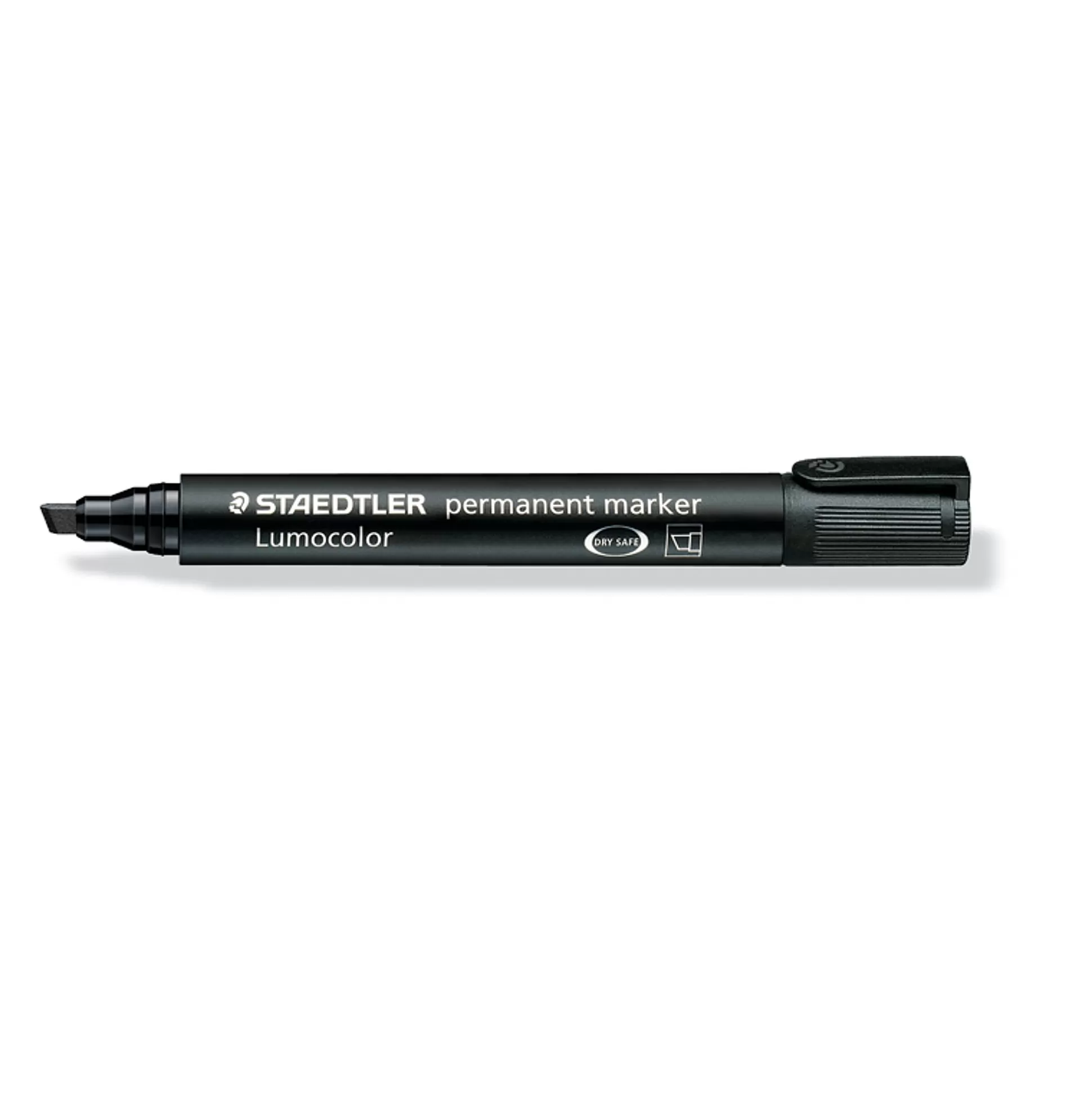 STAEDTLER Stiften-Lumocolor Permanent Marker Beitelpunt Zwart