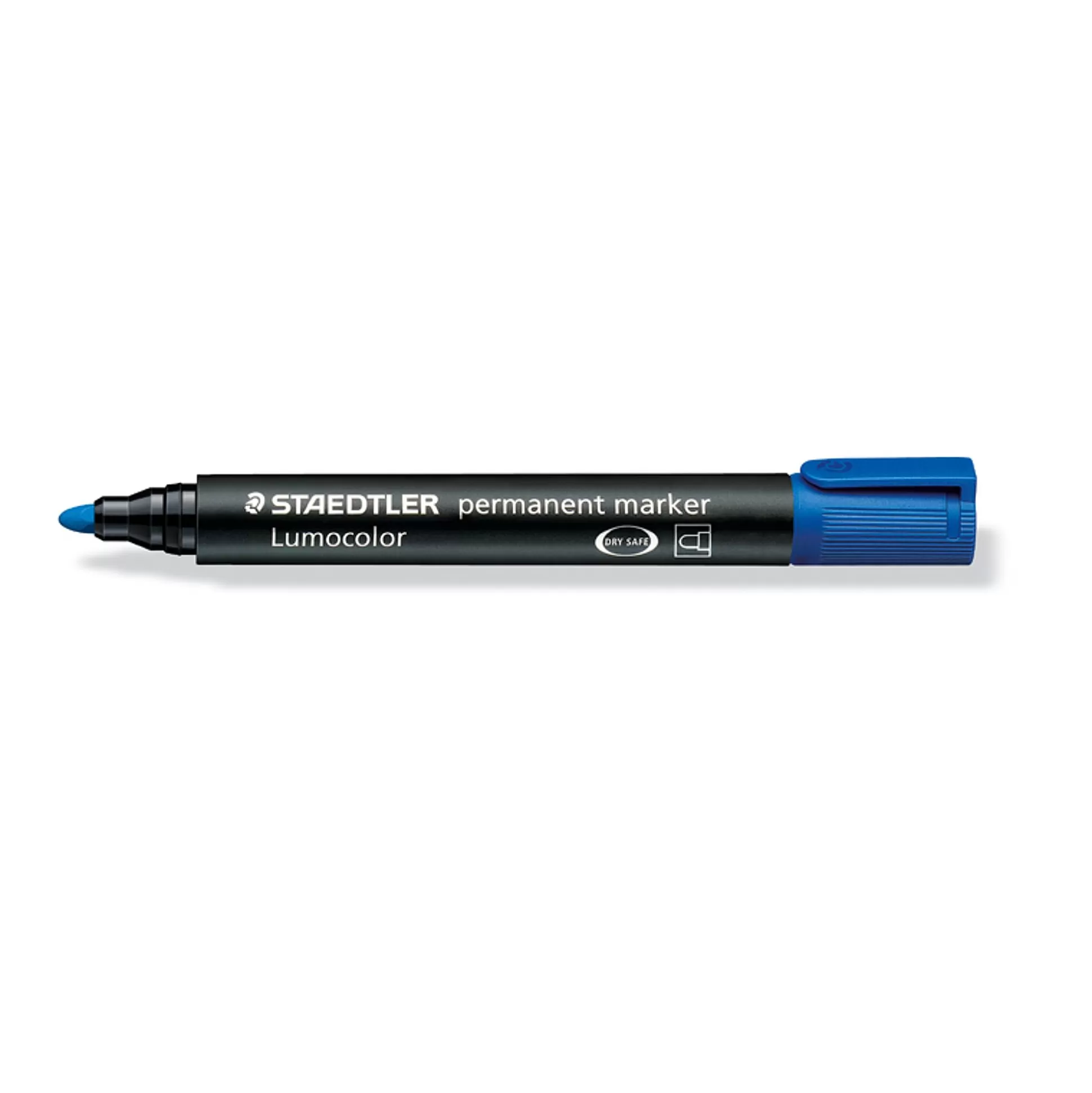 STAEDTLER Stiften-Lumocolor Permanent Marker Ronde Punt Blauw