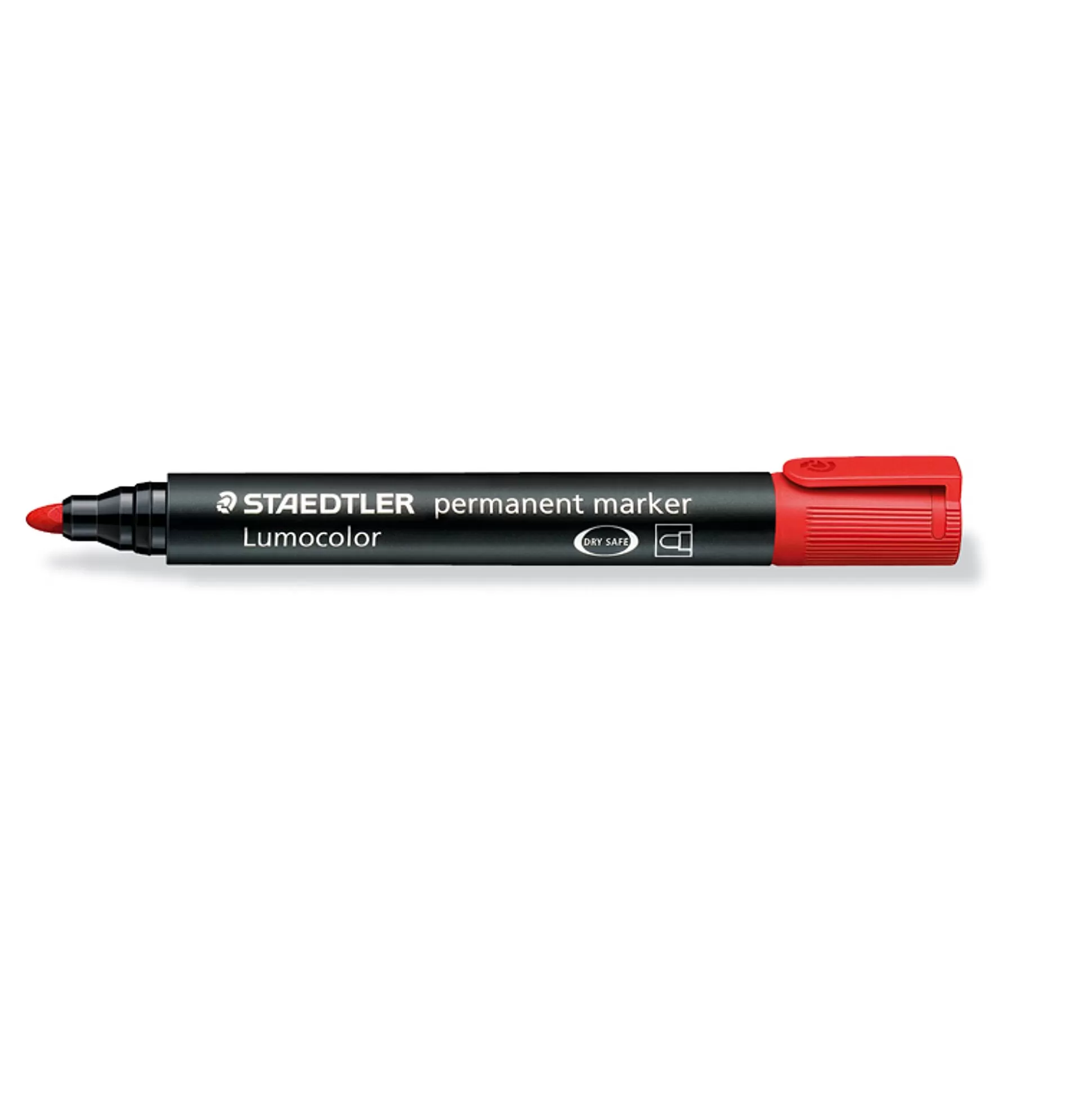 STAEDTLER Stiften-Lumocolor Permanent Marker Ronde Punt Rood