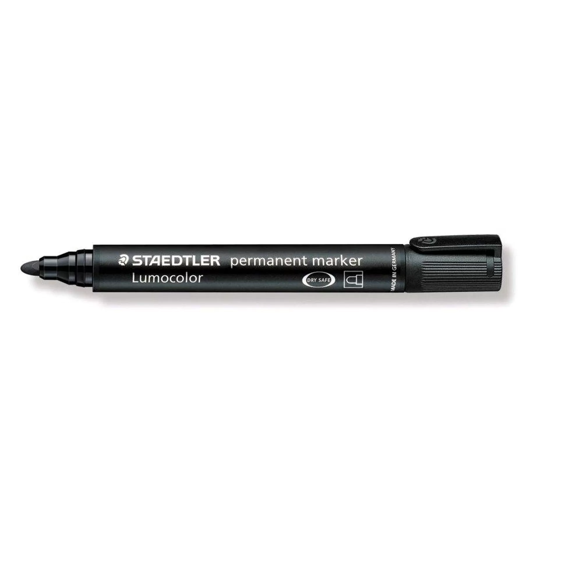 STAEDTLER Stiften-Lumocolor Permanent Marker Ronde Punt Zwart