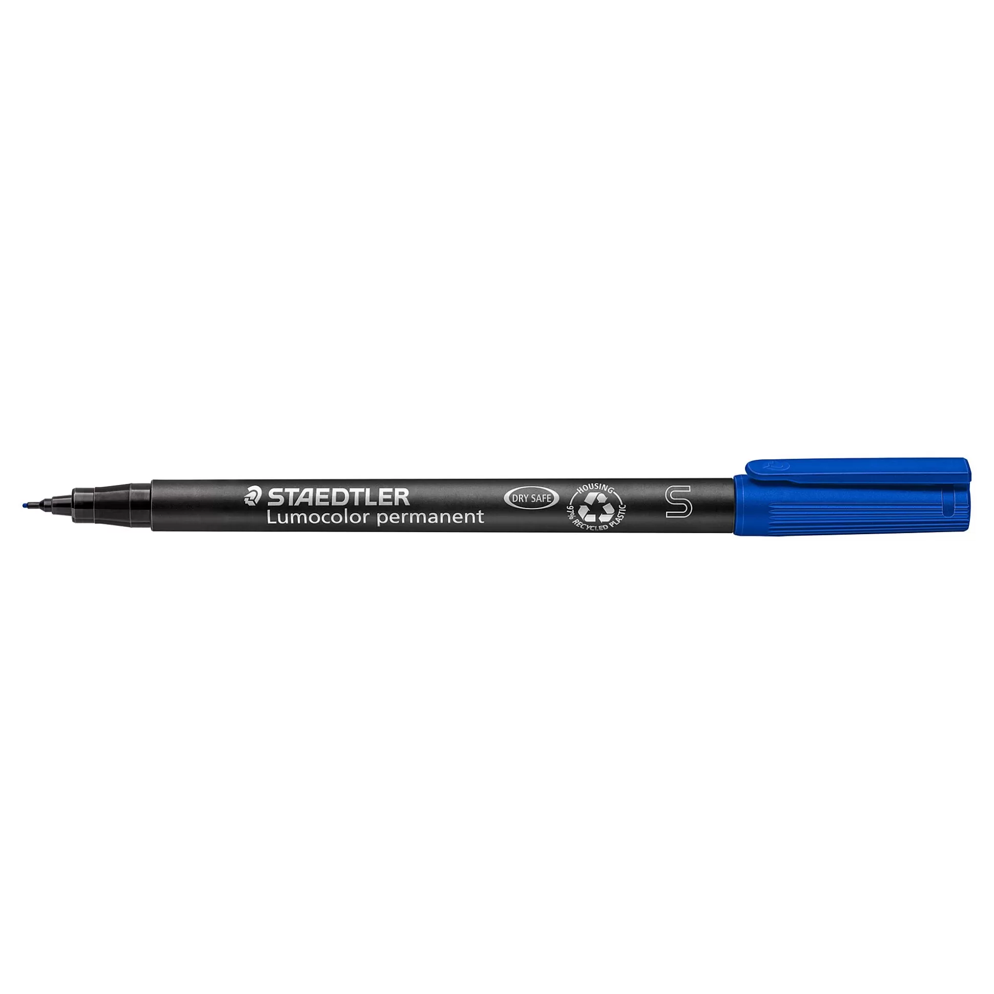 STAEDTLER Stiften-Lumocolor Permanent Superfijn Blauw