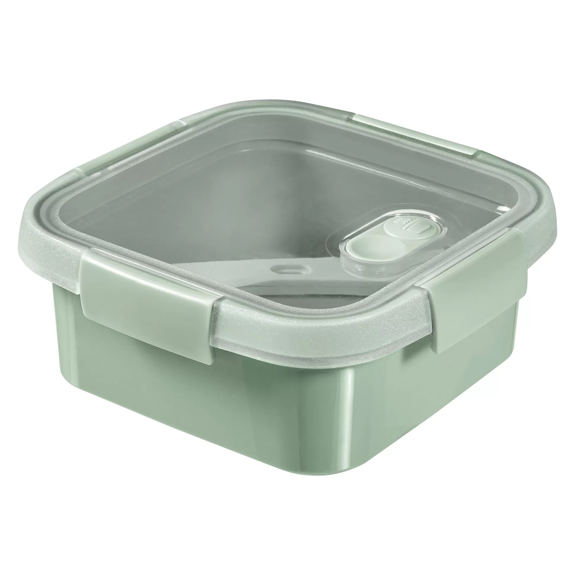 CURVER Brooddozen & Snackdoosjes-Lunchbox Met Bestek Groen 0,9L Smart Eco