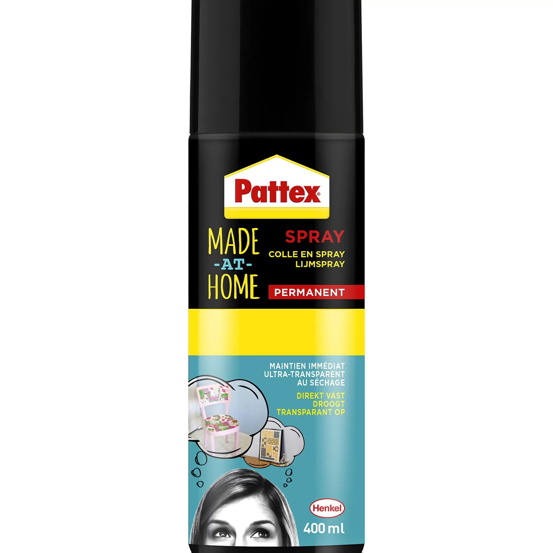 PATTEX Lijmen-Made At Home Lijmspray Permanent 400Ml