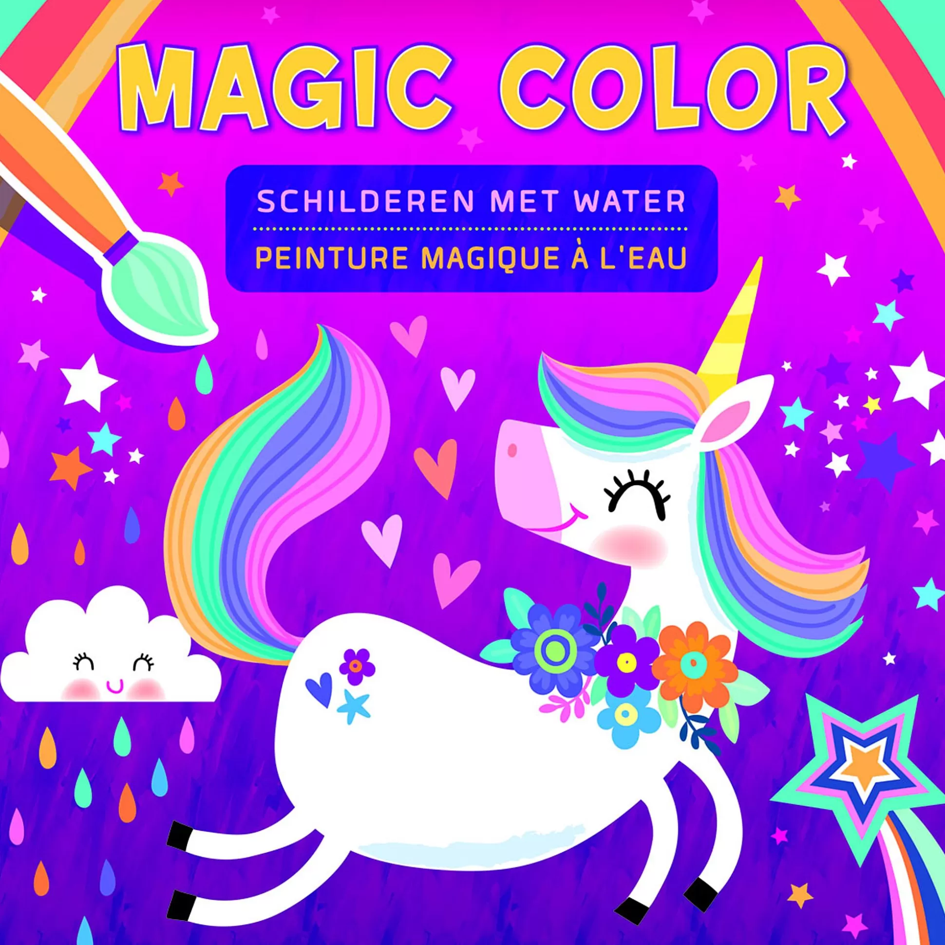 * Kleurboeken-Magic Color Schilderen Met Water