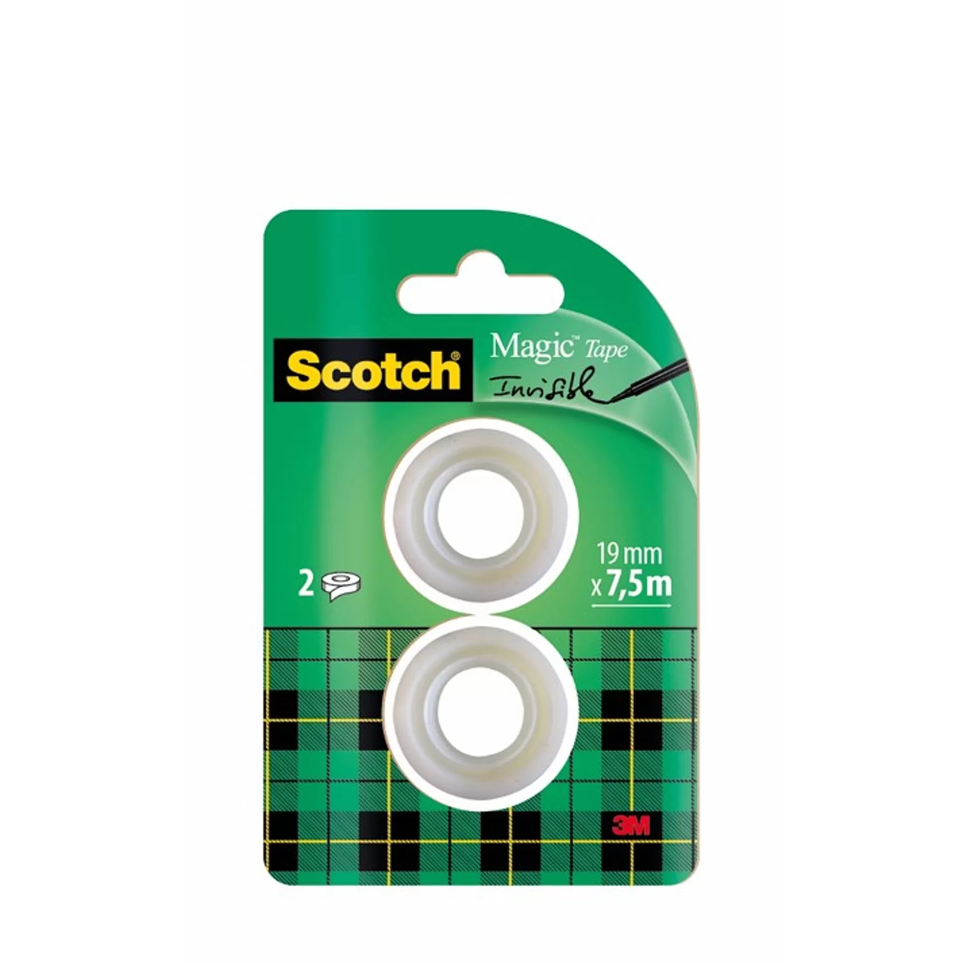 SCOTCH Lijmen & Plakken-Magic Tape 19Mm X 7,5M Duopack