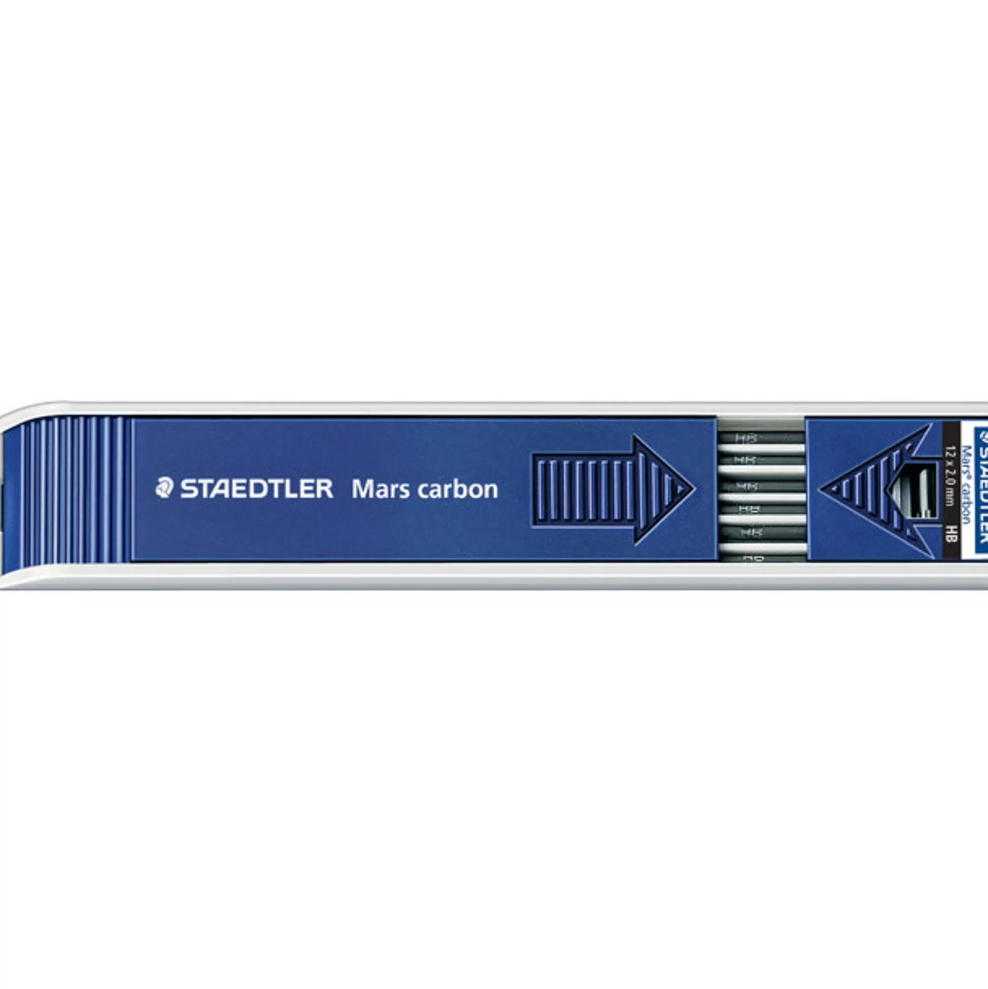 STAEDTLER Potloden & Gommen-Mars Carbon Vulling Vulpotlood 2Mm Hb (Voor Mars Technico) 12 Stuks