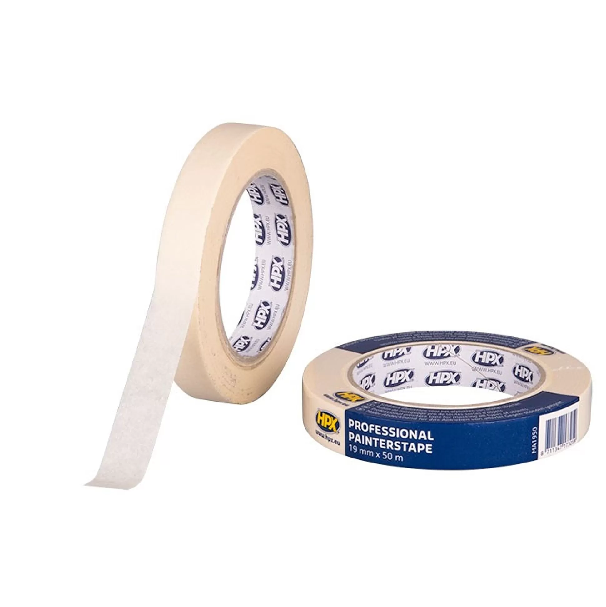 HPX Lijmen & Plakken-Masking Tape 60°C 19Mm X 50M Cr Me