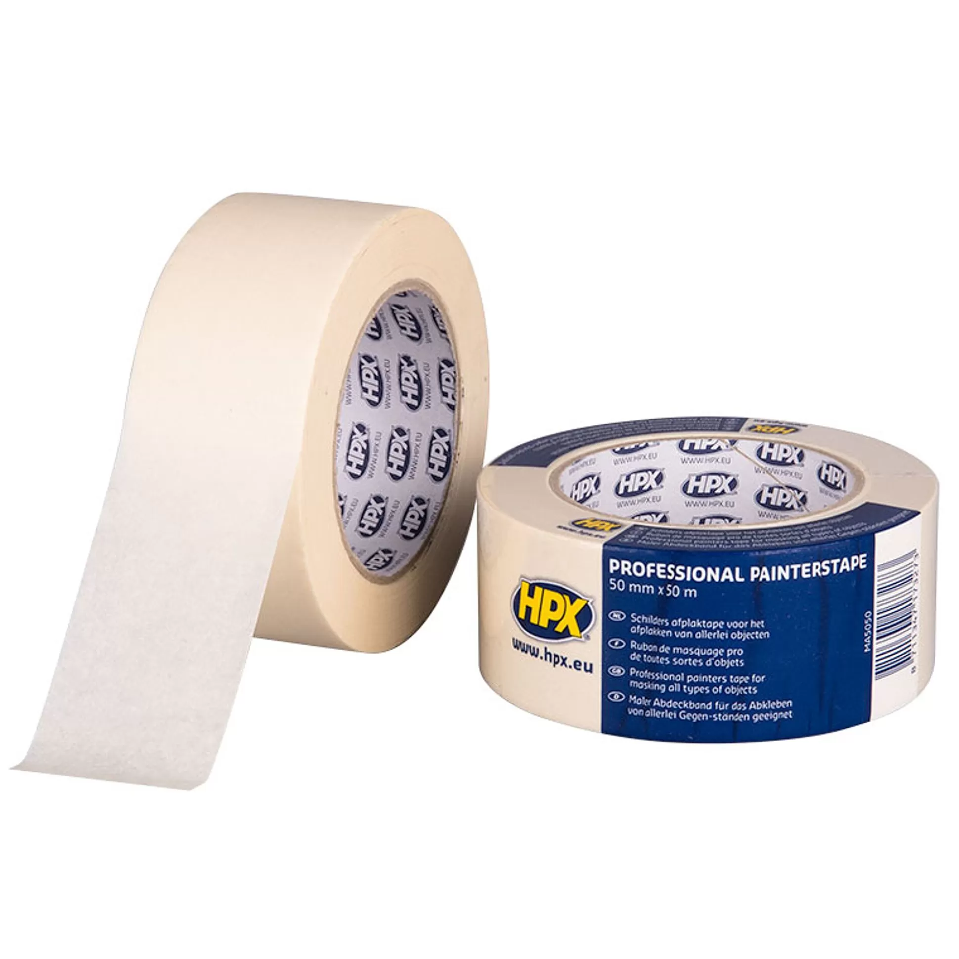 HPX Lijmen & Plakken-Masking Tape 60°C 50Mm X 50M Cr Me