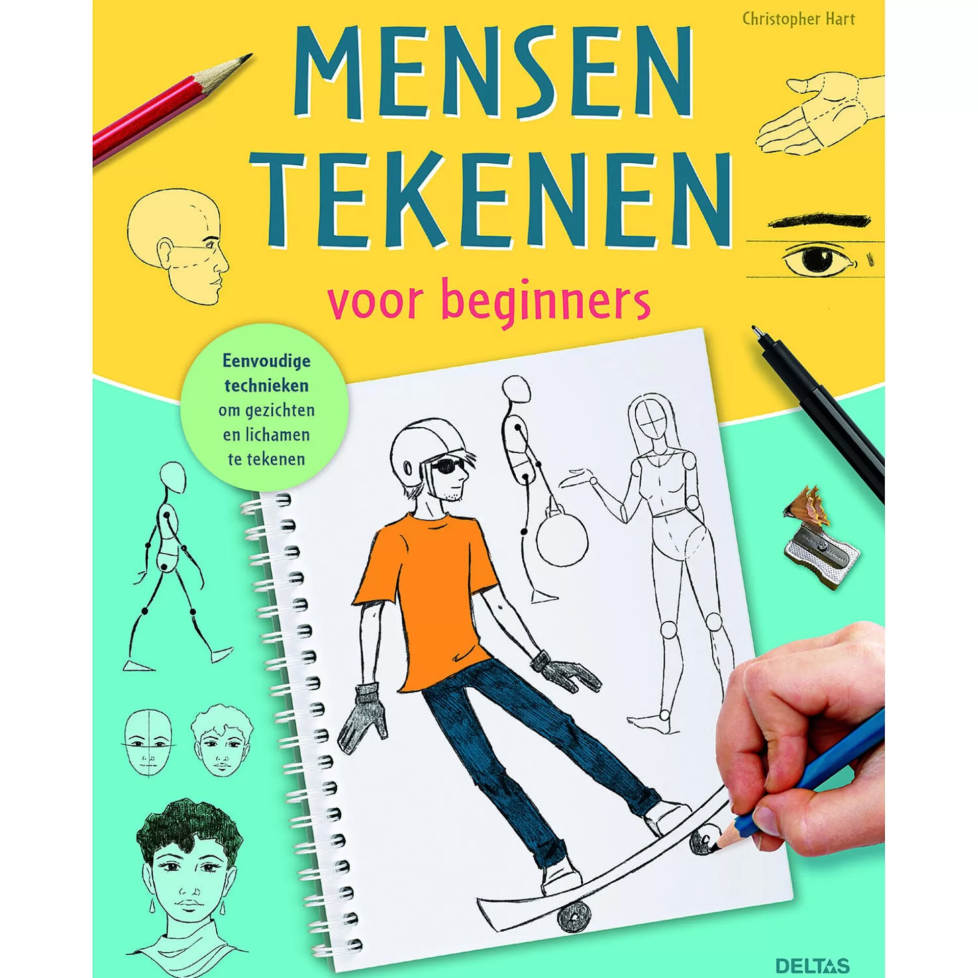 * Kleurboeken-Mensen Tekenen Voor Beginners