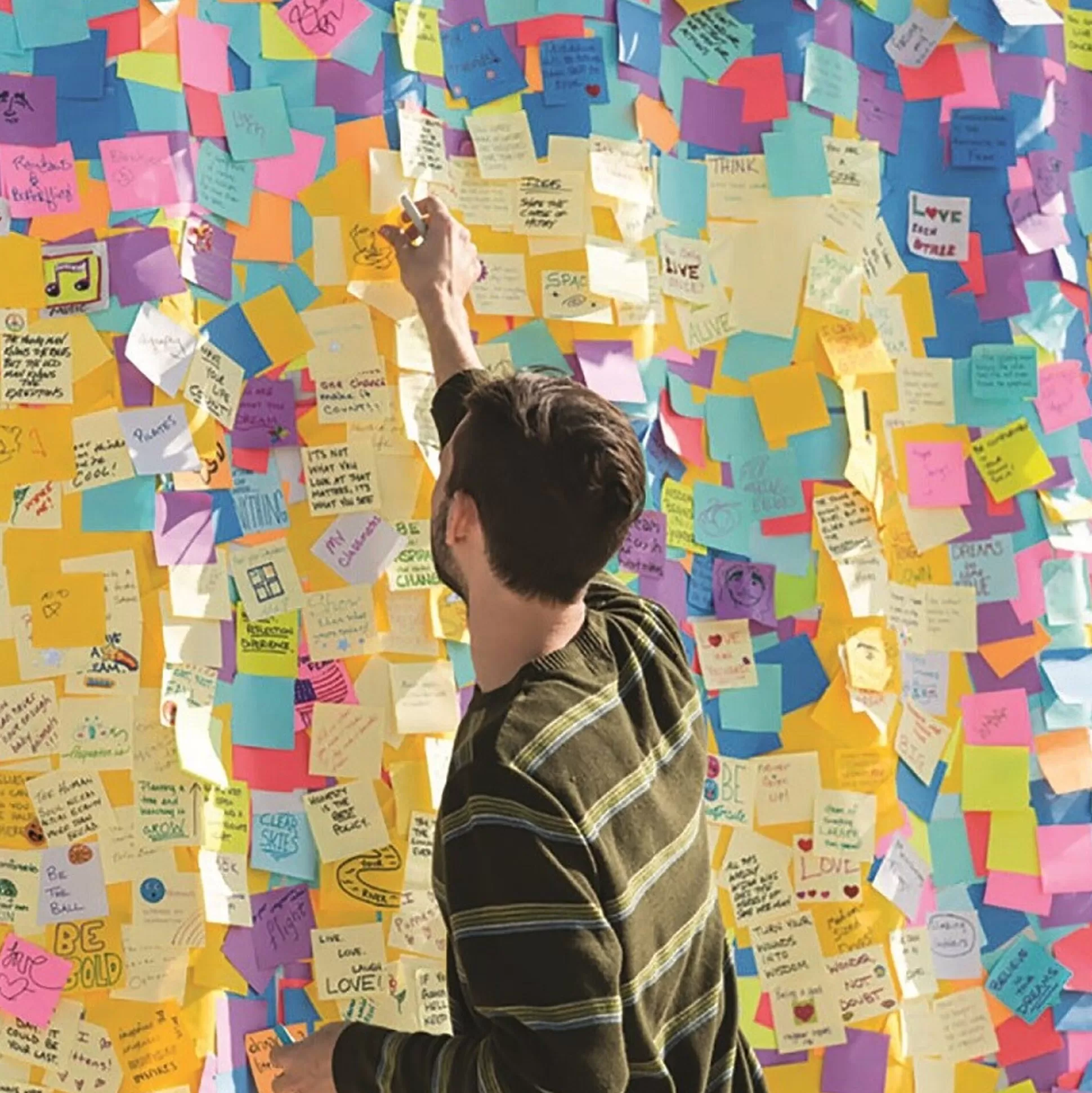 POST-IT Notitieblokken-Notes 76X76Mm Multicolor Kubus 450 Vellen