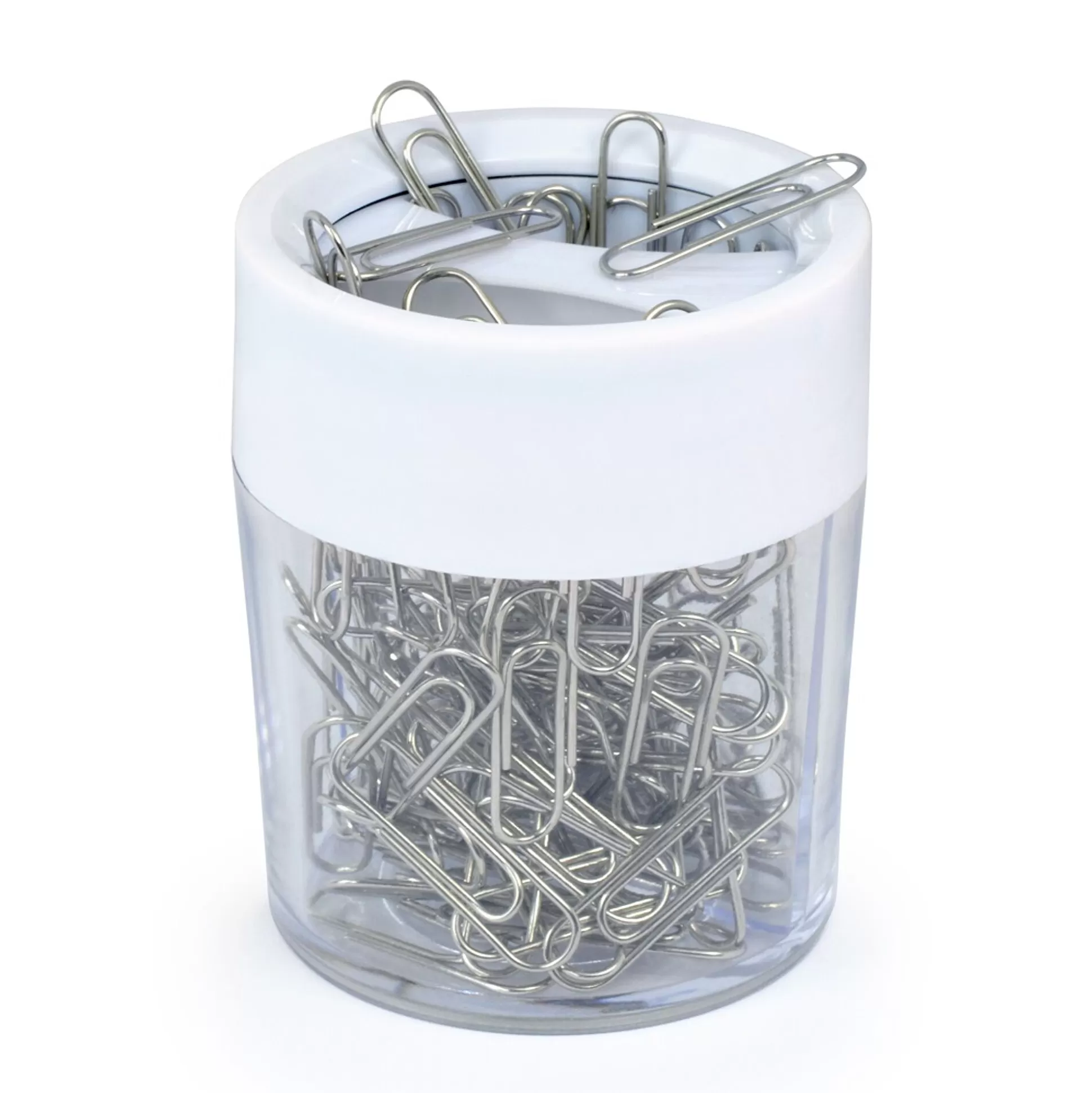 RAPESCO Perforeren, Nieten & Klemmen-Paperclips In Magneetpotje 100 Stuks