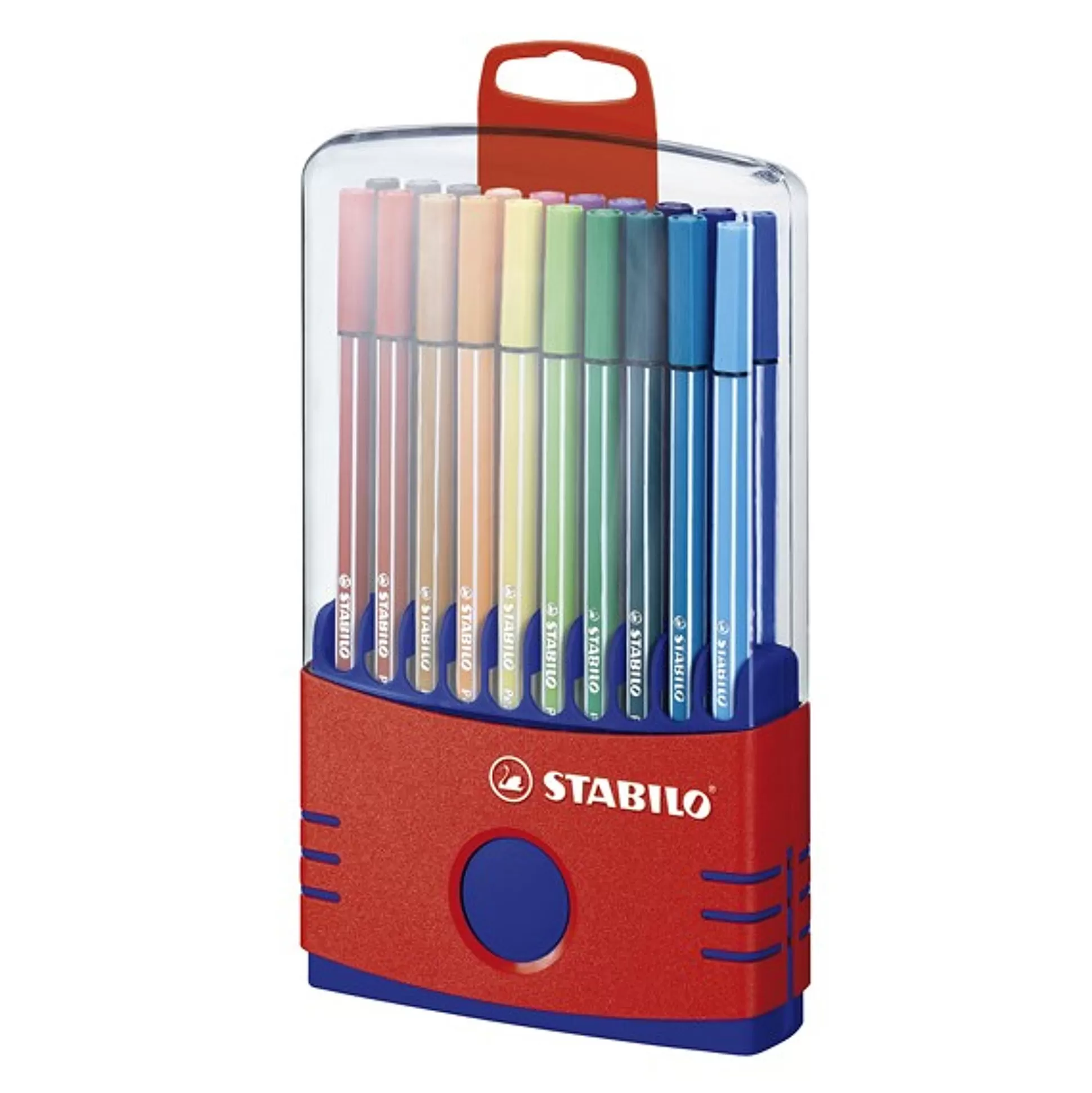 STABILO Stiften-Pen 68 Viltstift Colorparade 20 Stuks