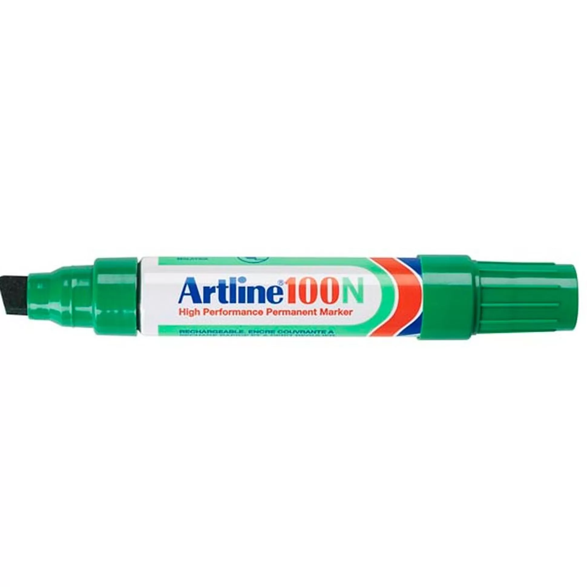 ARTLINE Stiften-Permanentmarker 100 Groen Schuine Punt 7,5-12Mm 1 Stuk