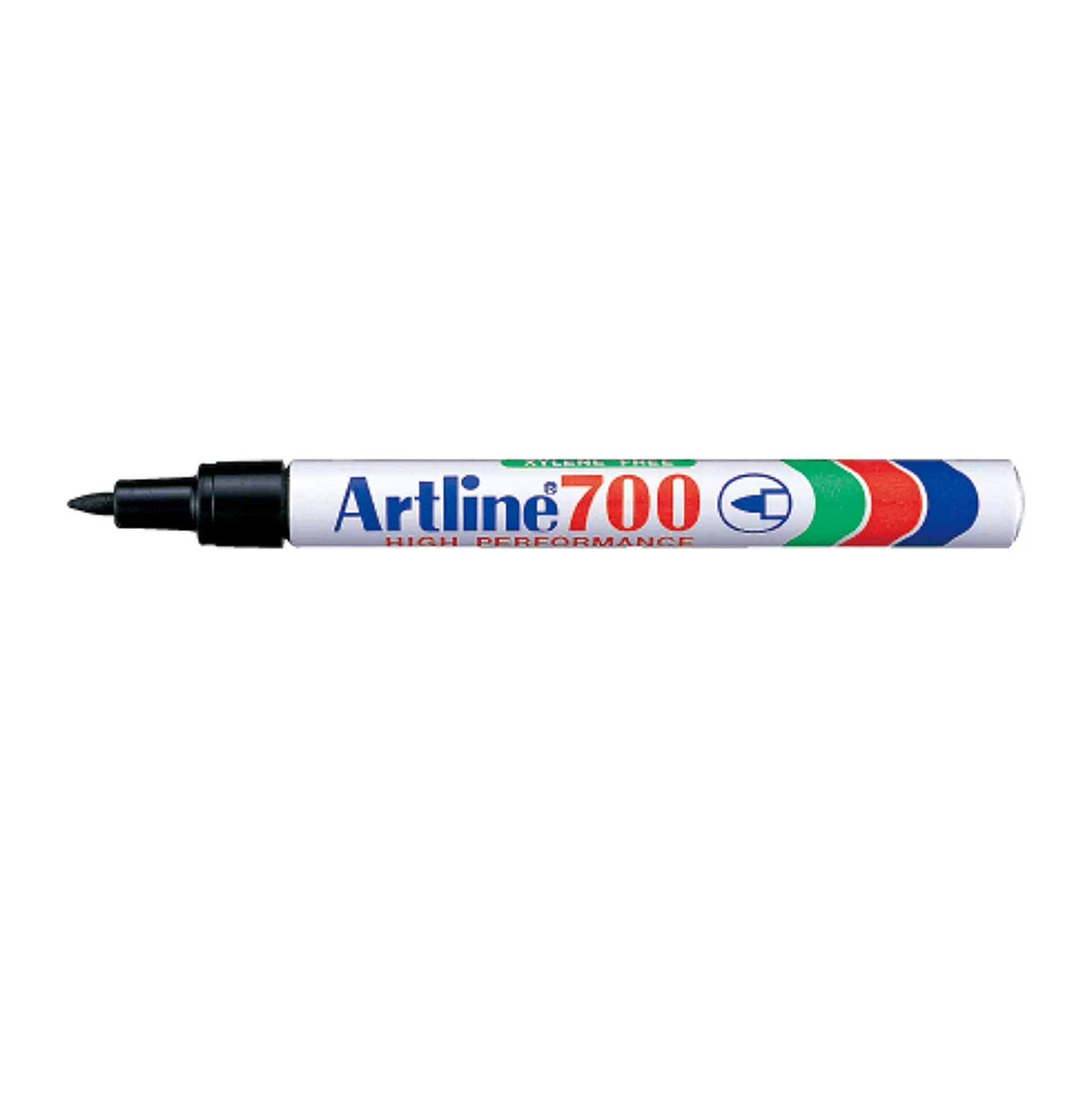 ARTLINE Stiften-Permanentmarker 700 Zwart Ronde Punt 0,7Mm 2 Stuks