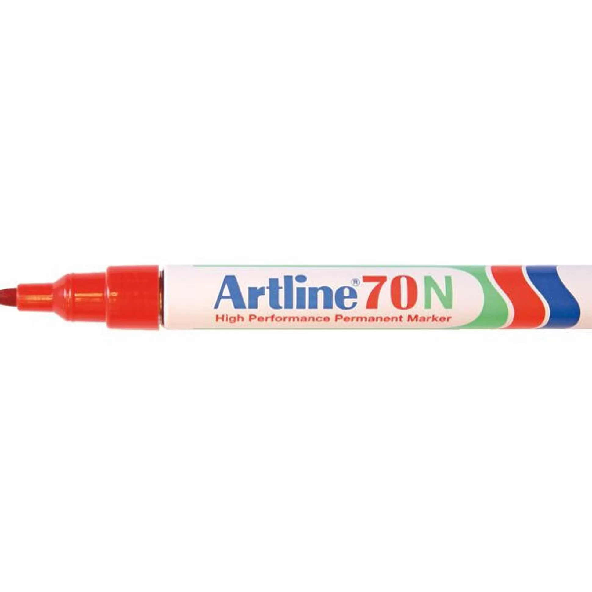 ARTLINE Stiften-Permanentmarker 70 Rood Ronde Punt 1,5Mm 2 Stuks