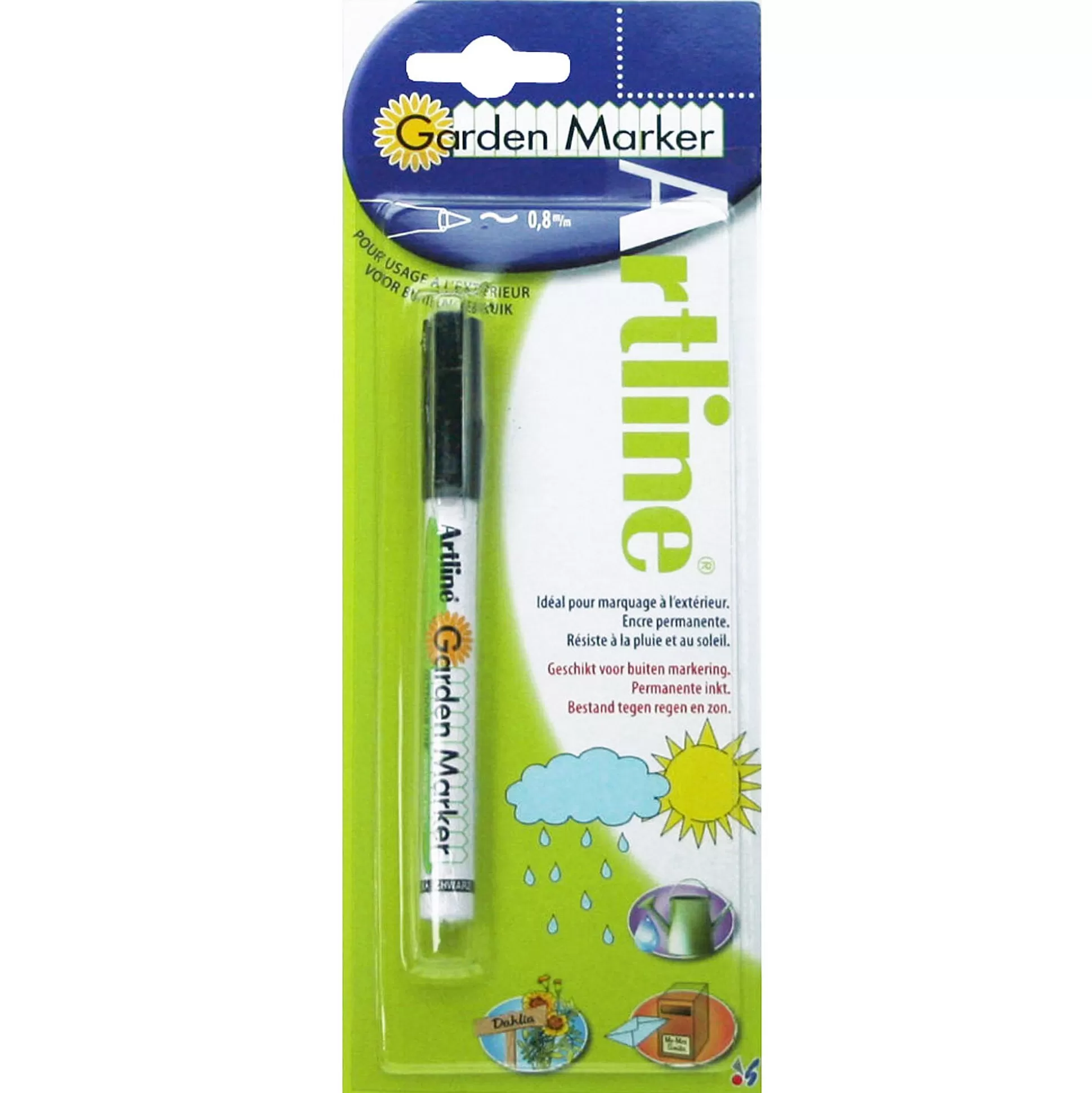 ARTLINE Stiften-Permanentmarker Garden Punt 0,8Mm