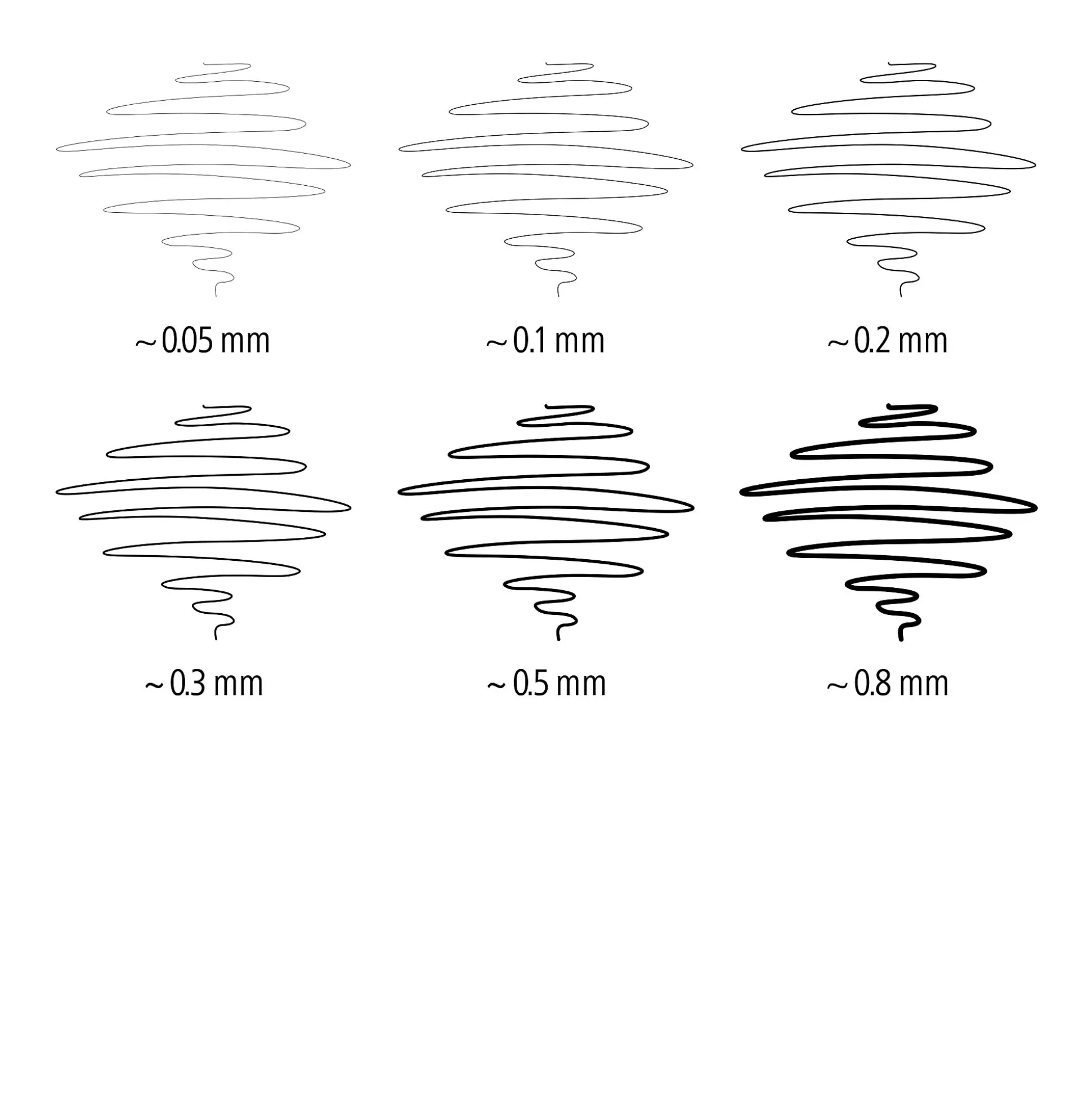 STAEDTLER Stiften-Pigment Liner Set Assorti 6 Stuks