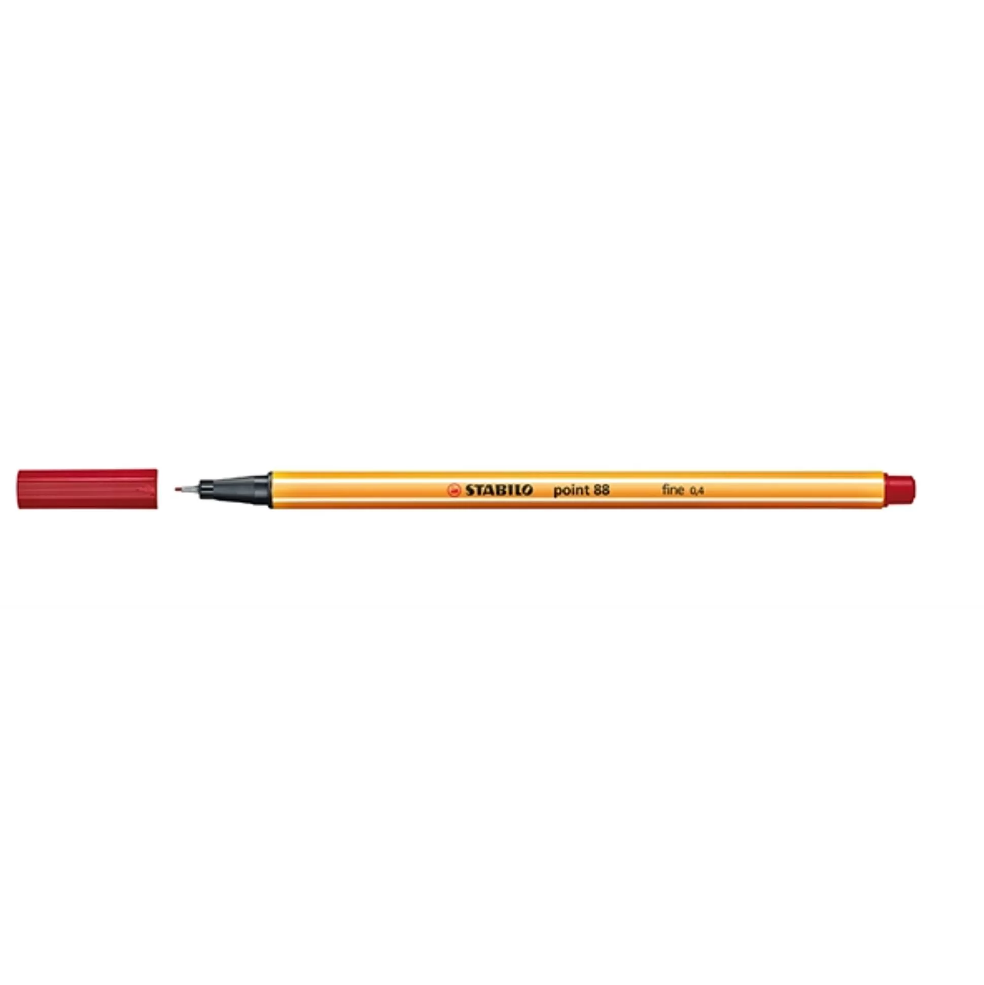 STABILO Stiften-Point 88 Fineliner Bordeaux