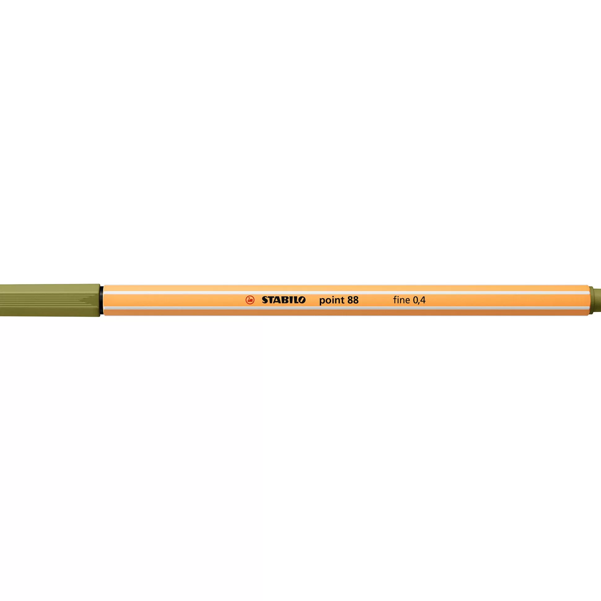 STABILO Stiften-Point 88 Fineliner Mud Green