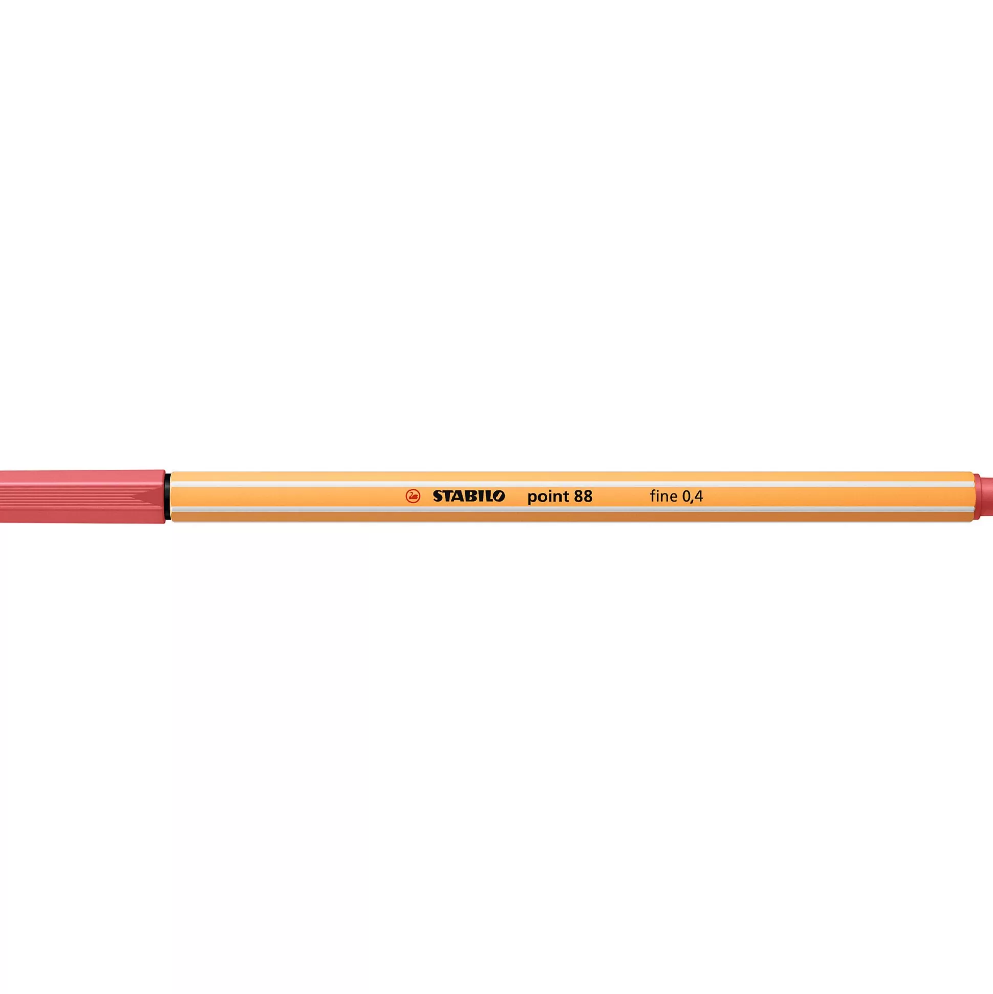 STABILO Stiften-Point 88 Fineliner Rust Red