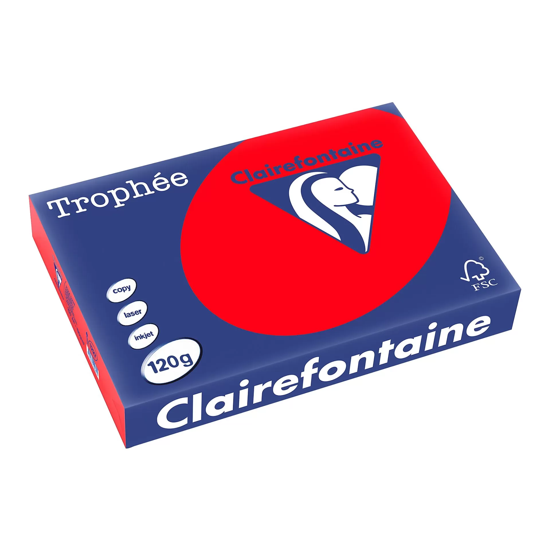 CLAIREFONTAINE Printpapier-Printpapier Koraal 120G/M A4 Troph E 250 Vellen