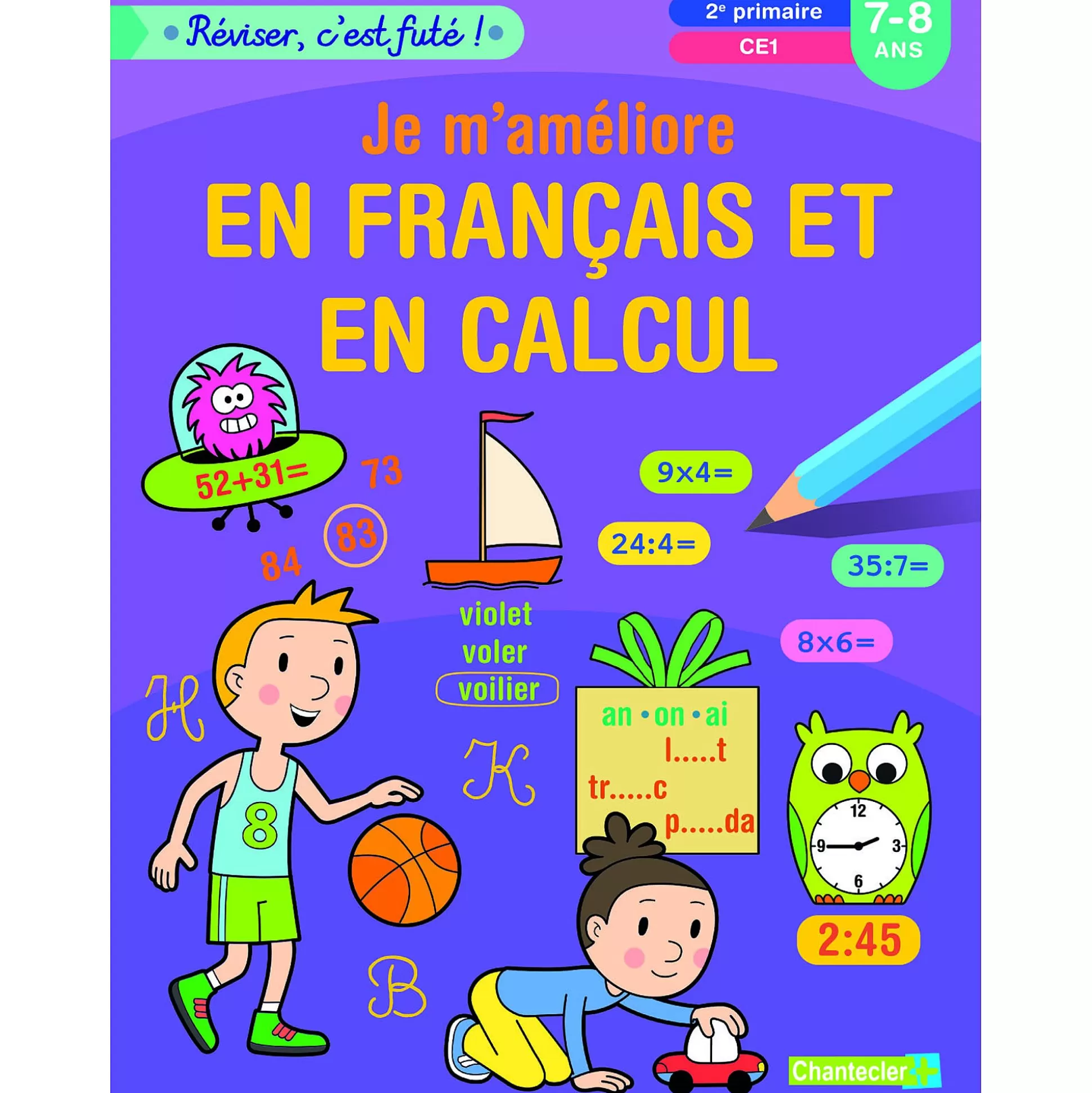 * Educatieve Boekjes-R Viser, C'Est Fut ! Fran Ais Et Calcul 7-8 Ans