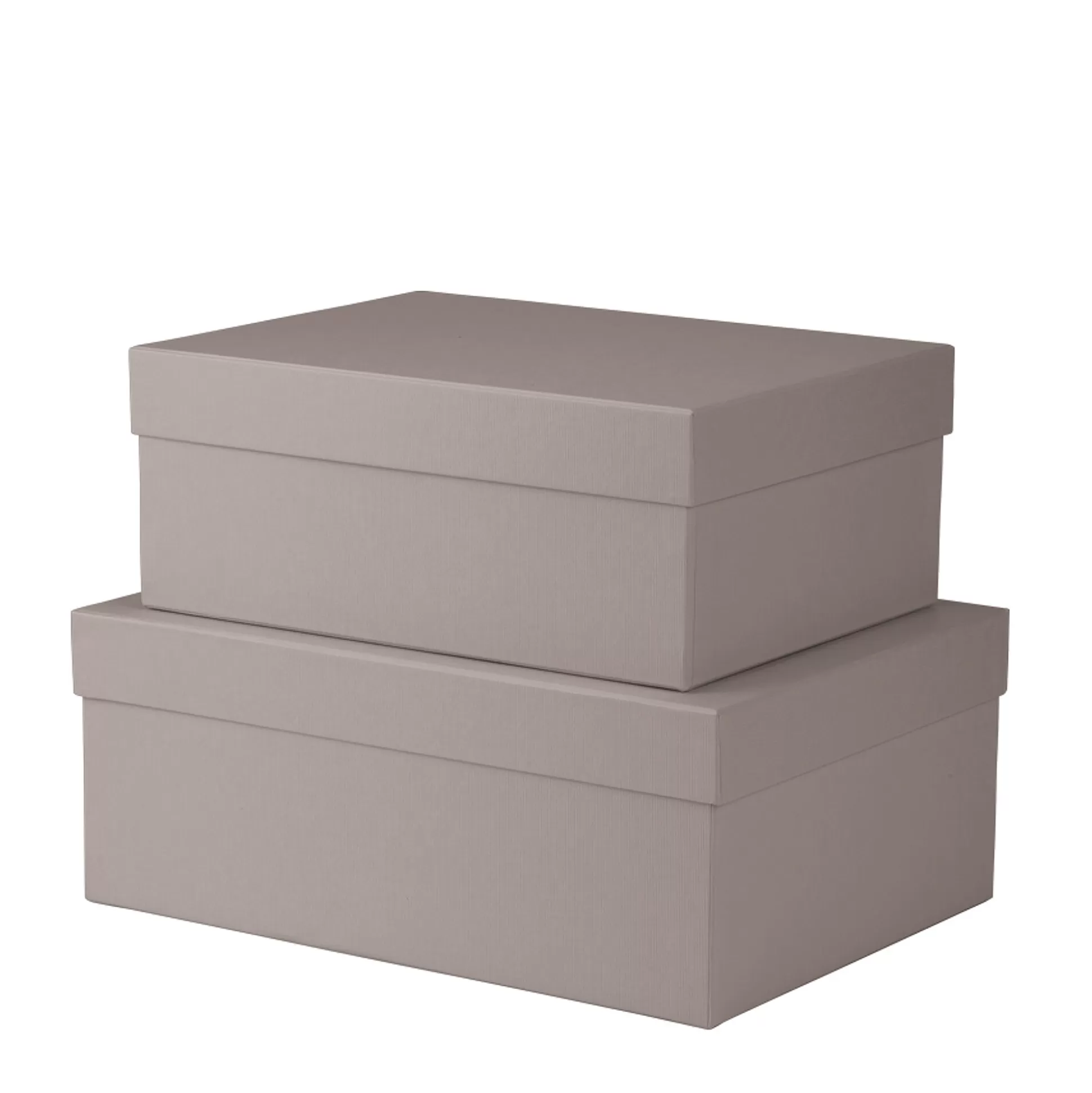 SOHO Opbergen-Set Van 2 Dozen Taupe