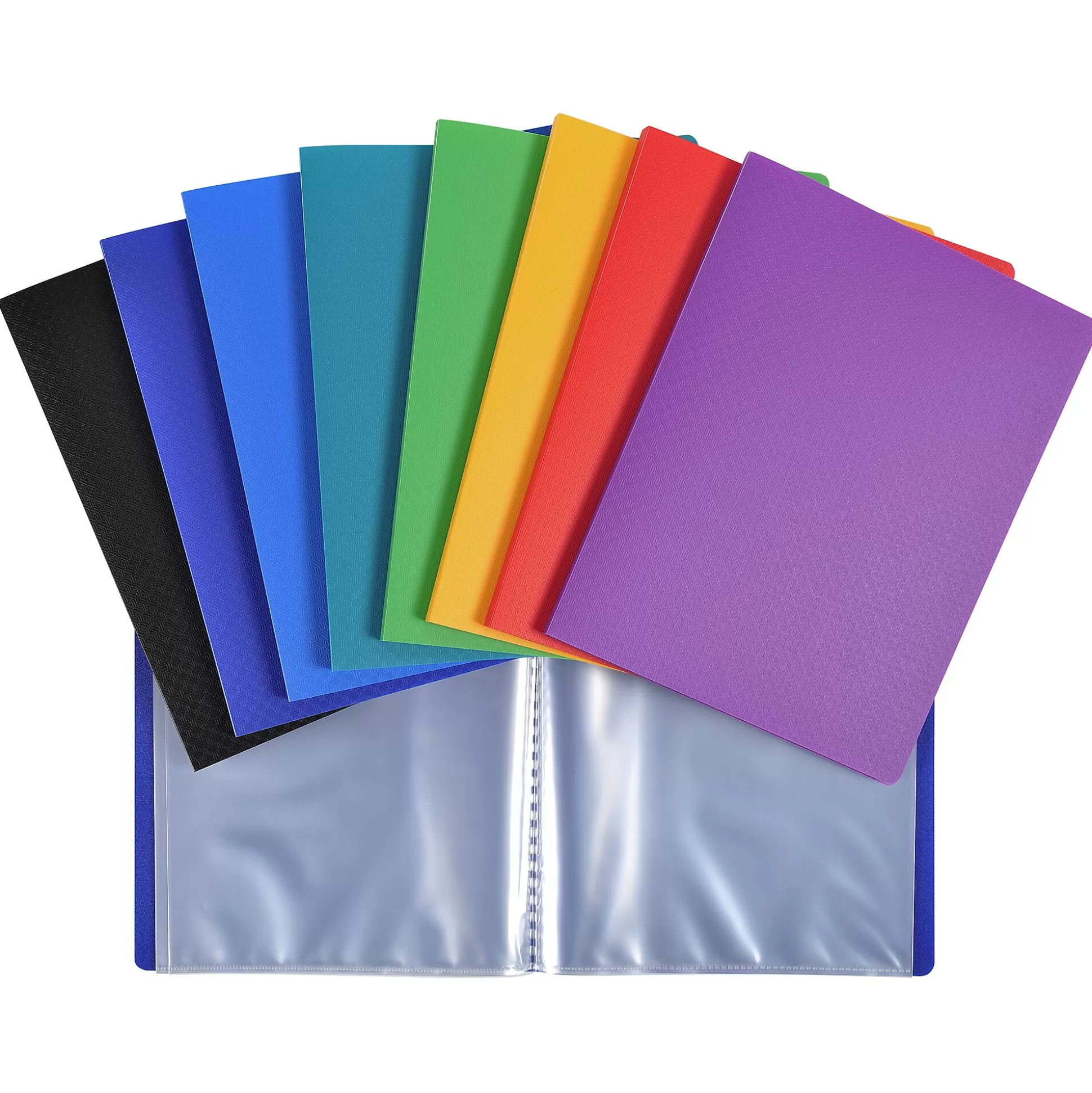 EXACOMPTA Klasseren-Showalbum Pp A5 20 Tassen 40 Zichten 1 Van 8 Kleuren
