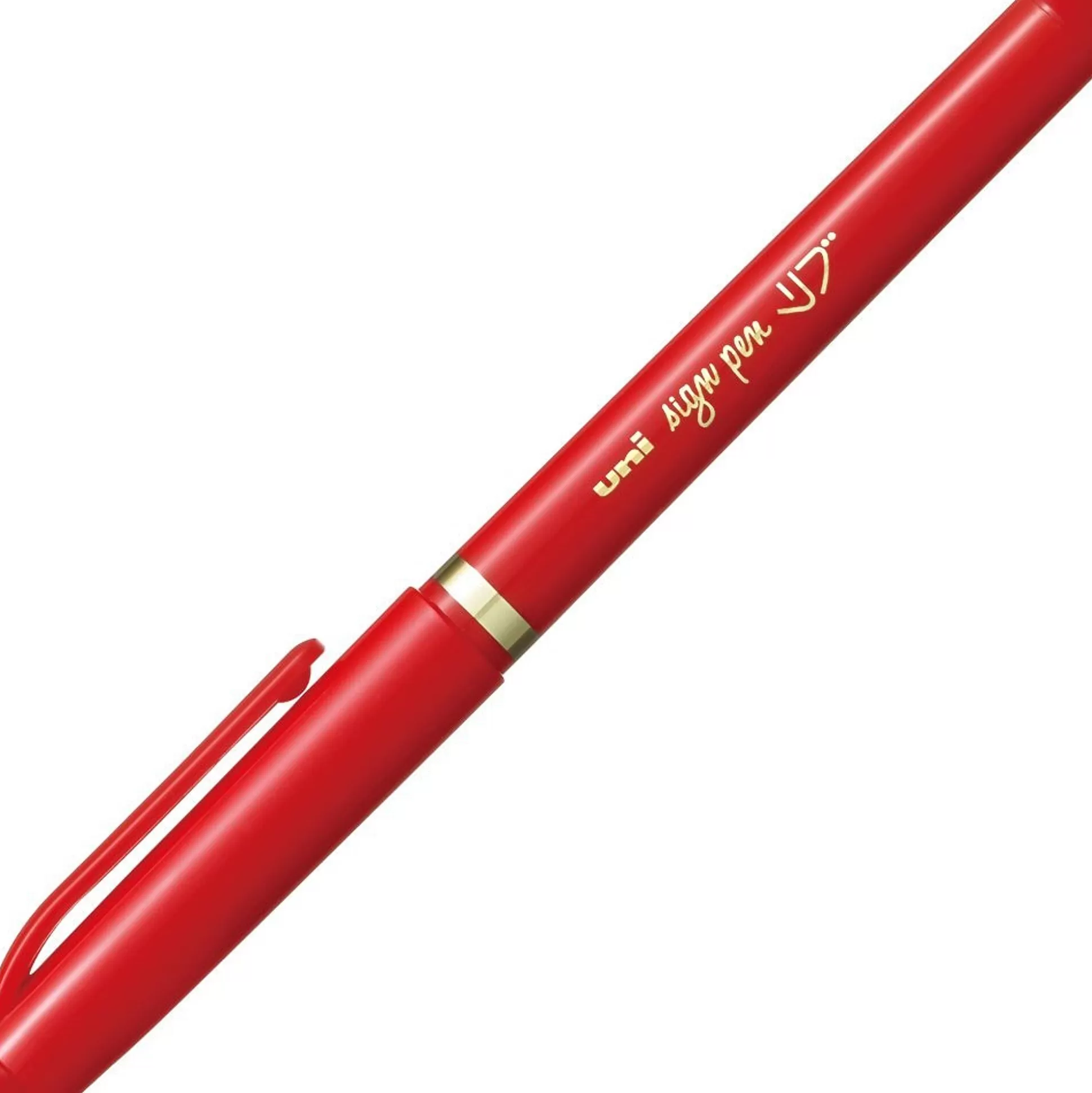 UNI-BALL Stiften-Sign Pen Rood Large