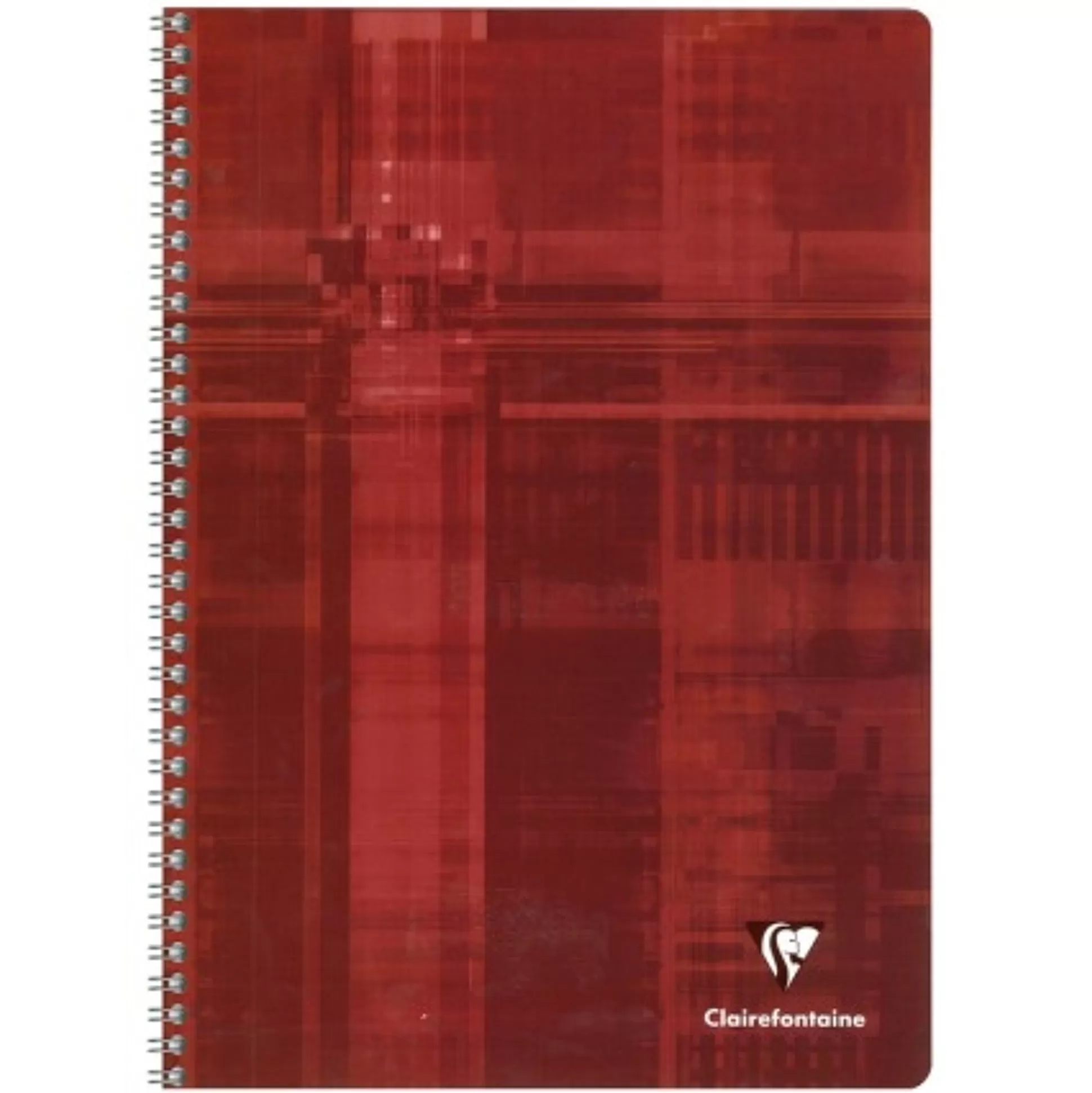 CLAIREFONTAINE Schriften-Spiraalschrift A4 Commercieel Geruit 50 Bladen 1 Van 4 Kleuren