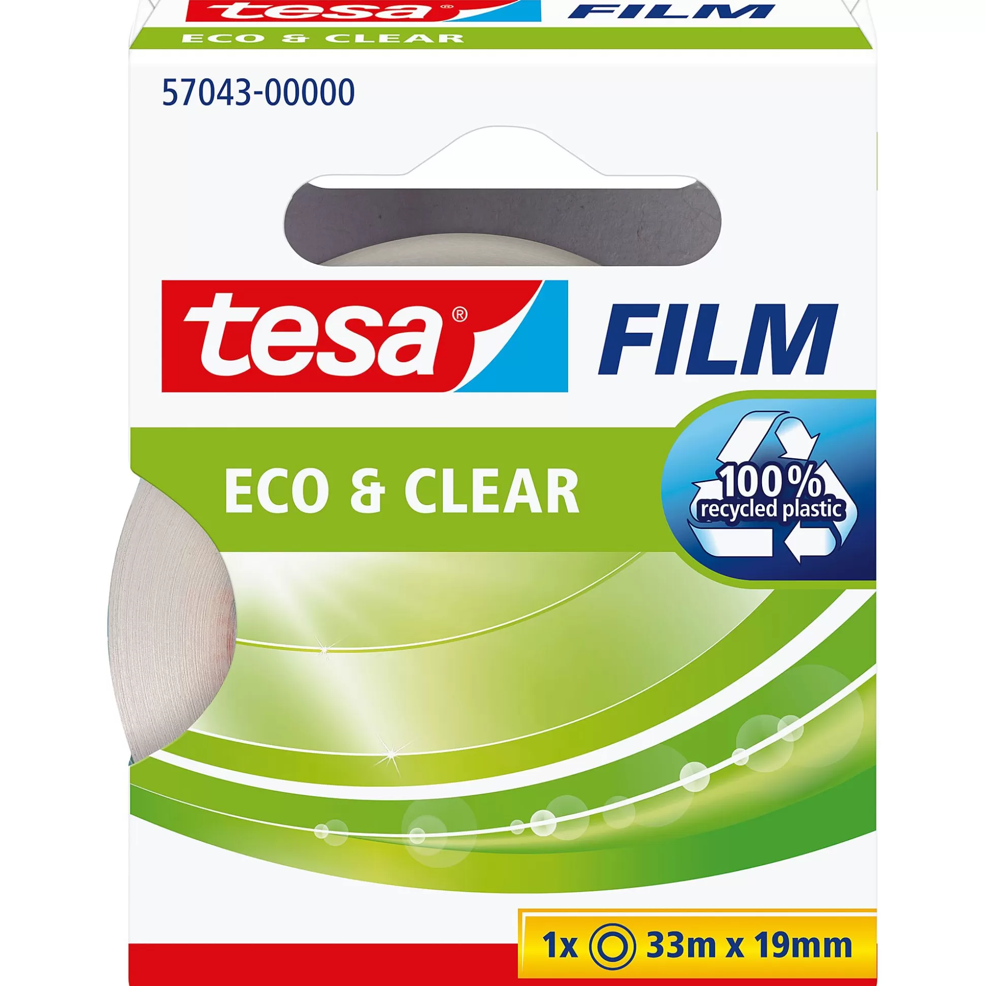 TESA Lijmen & Plakken-Tape Eco & Clear 19Mm X 10M